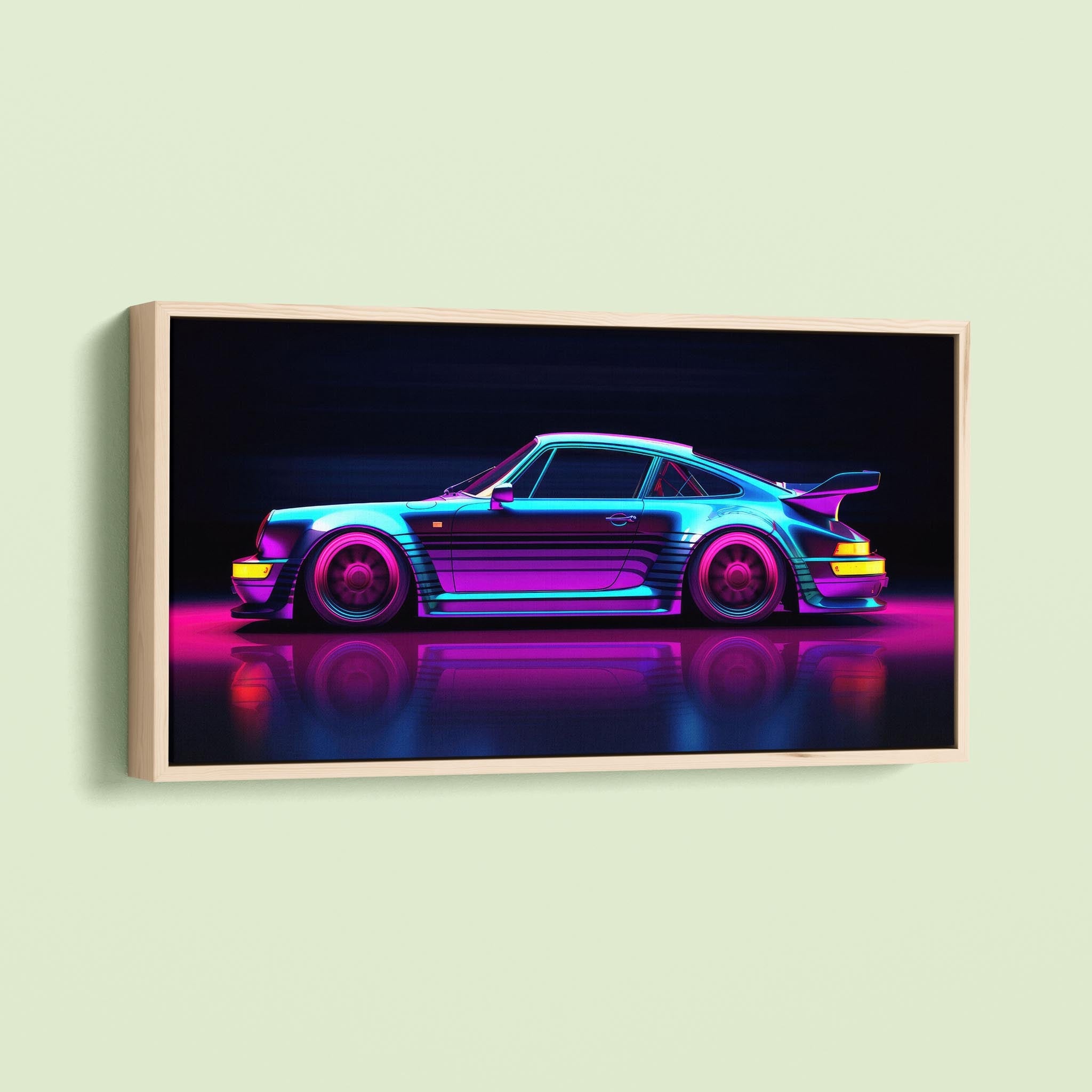 Vapor Wave Custom Porsche