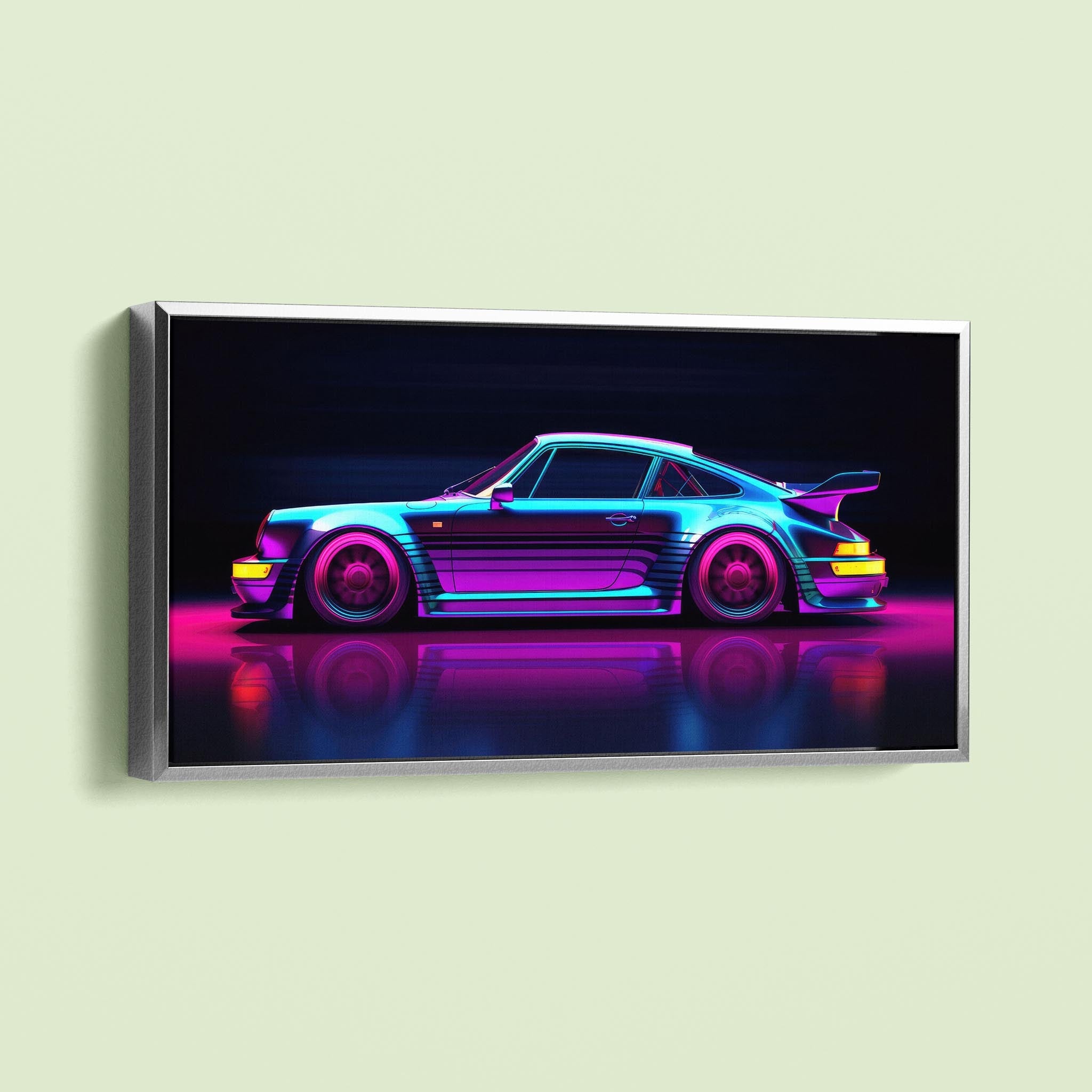 Vapor Wave Custom Porsche
