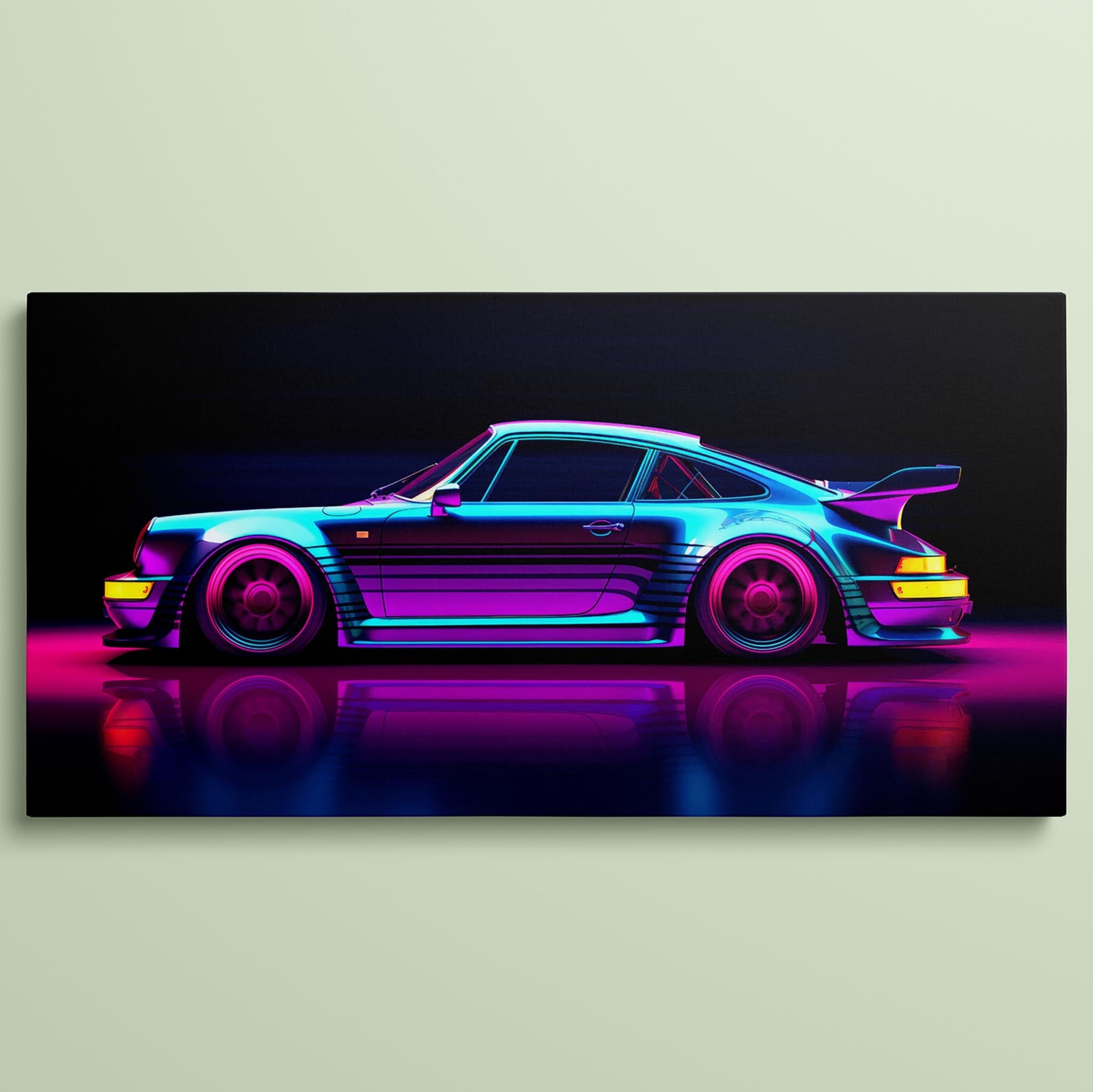 Vapor Wave Custom Porsche