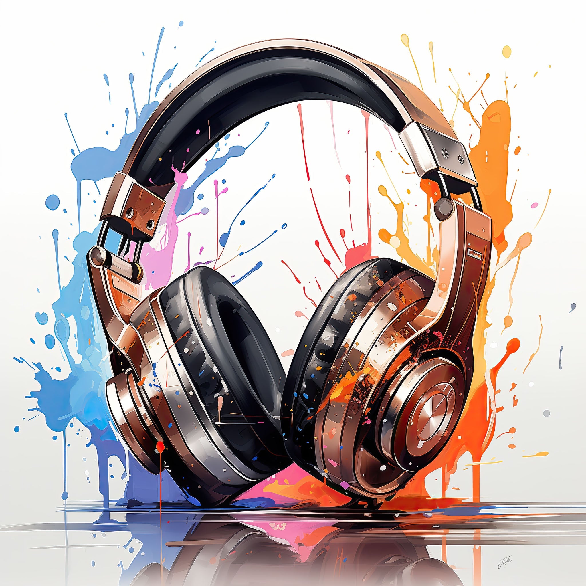 Illustration of a woman riding a motorcycle with flowing hair, depicted in vibrant blue and orange tones, capturing the thrill of speed, freedom, and dynamic motion against a dusk backdrop.