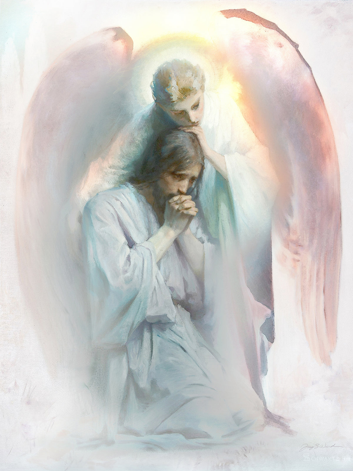 Agony in the Garden by Jay Bryant Ward after Frans Schwartz