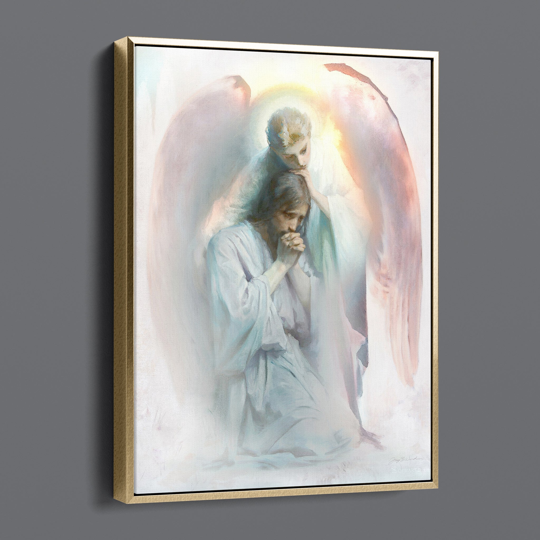 Agony in the Garden by Jay Bryant Ward after Frans Schwartz