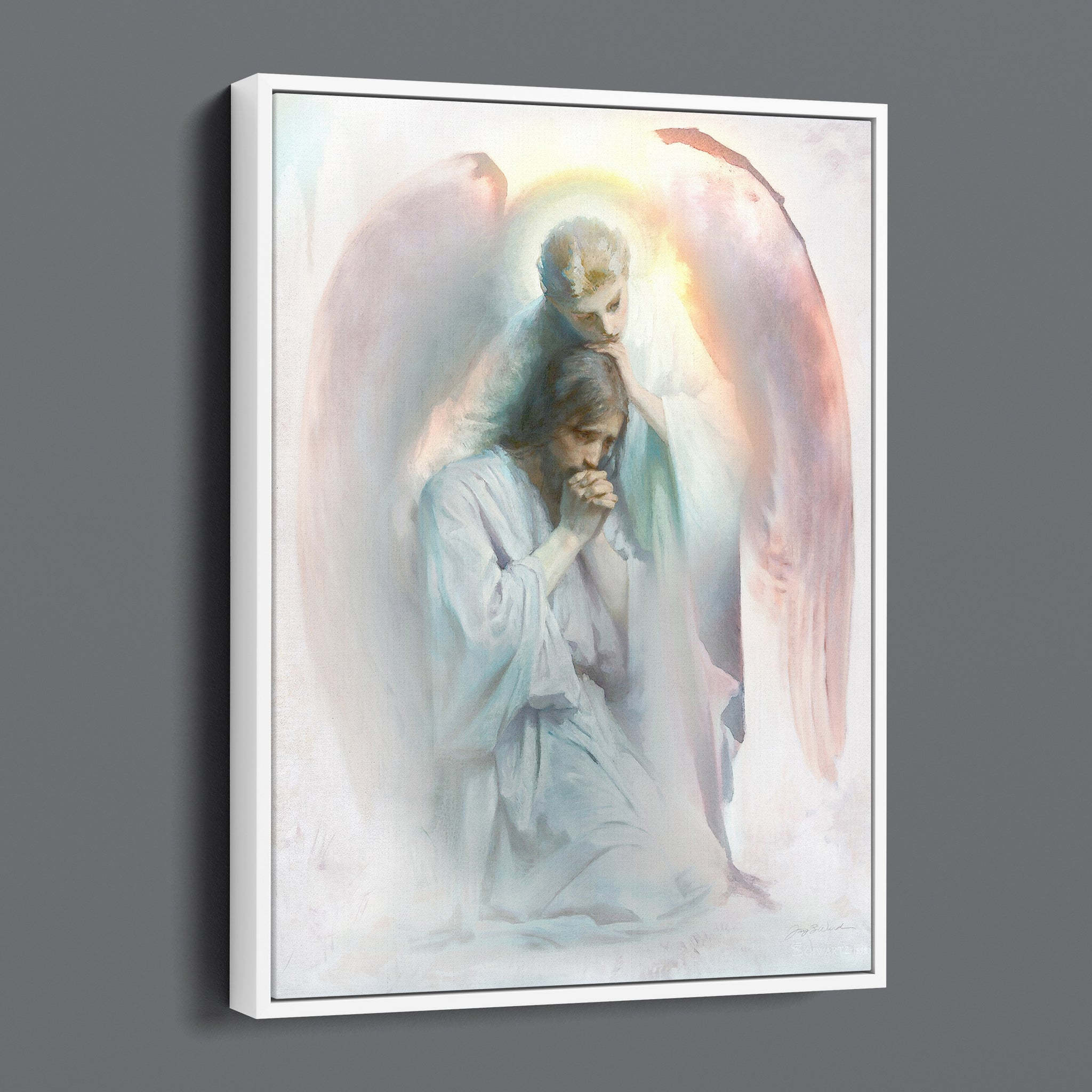 Agony in the Garden by Jay Bryant Ward after Frans Schwartz