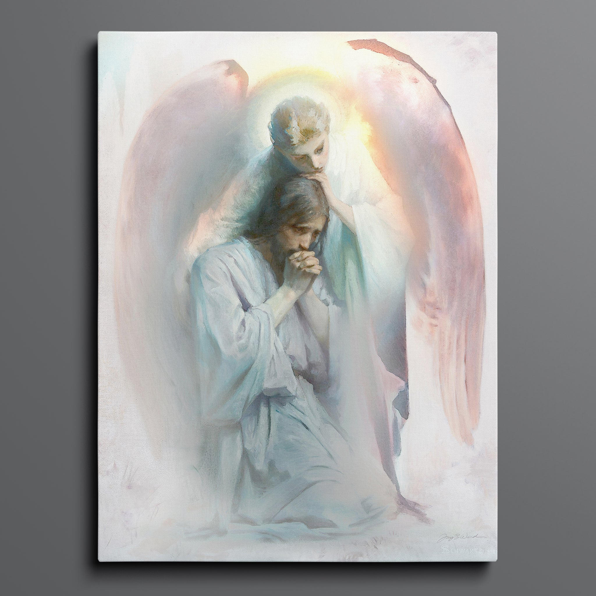 Agony in the Garden by Jay Bryant Ward after Frans Schwartz