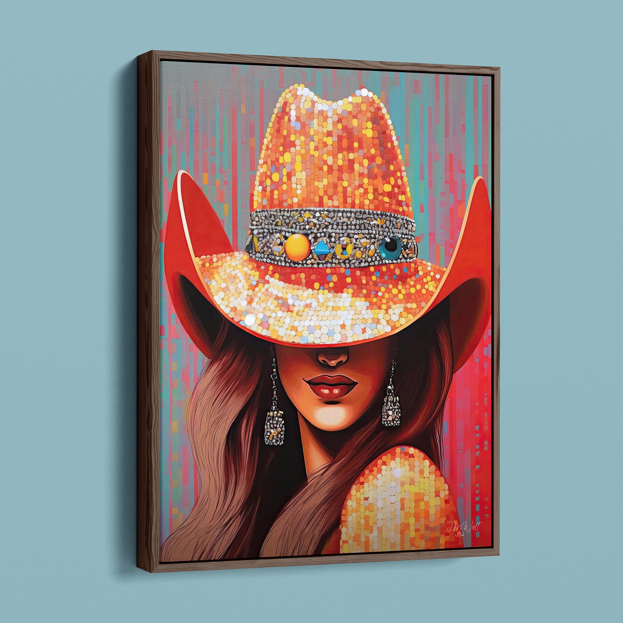 Honky-Tonk Cowgirl - Coral