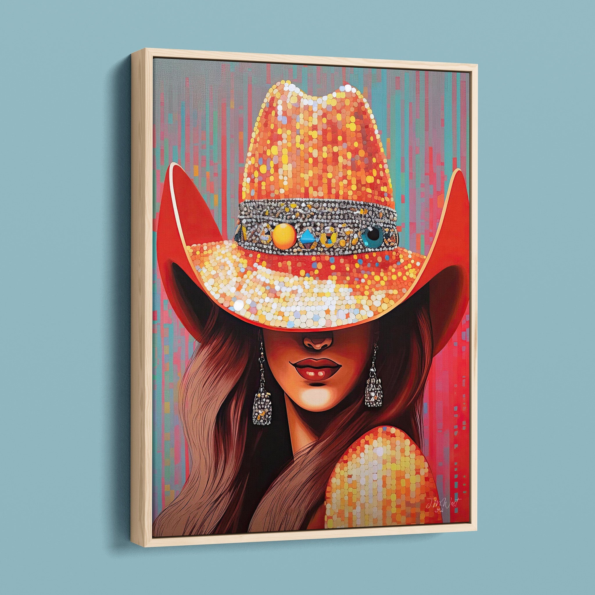 Honky-Tonk Cowgirl - Coral