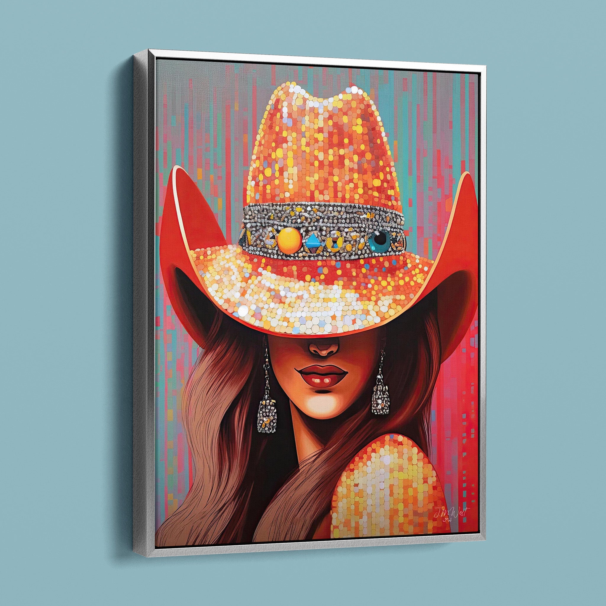 Honky-Tonk Cowgirl - Coral