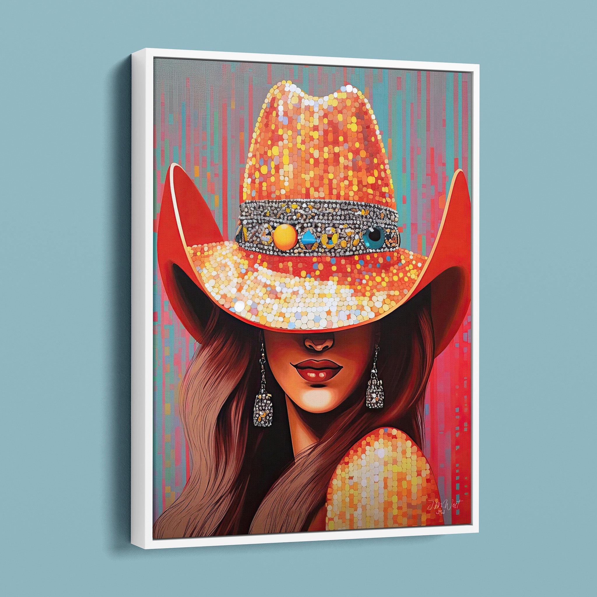 Honky-Tonk Cowgirl - Coral