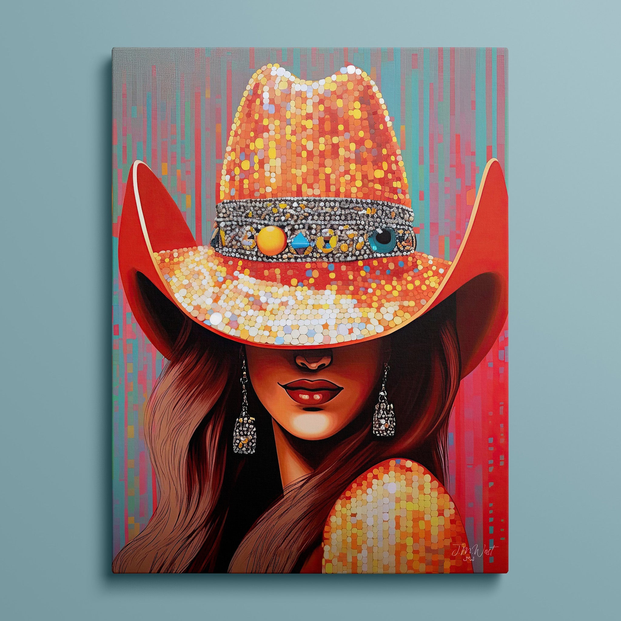 Honky-Tonk Cowgirl - Coral