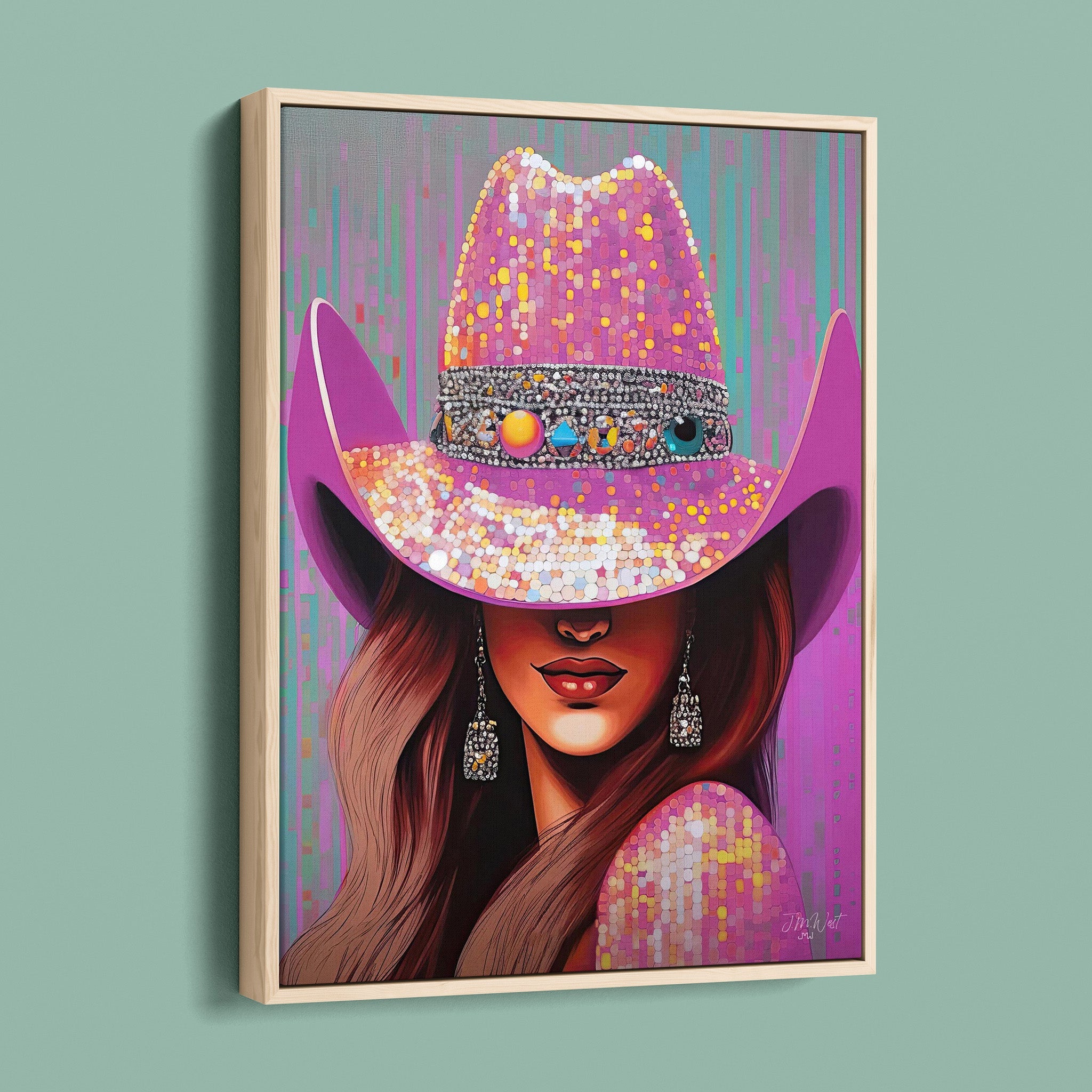 Honky-Tonk Cowgirl - Pink