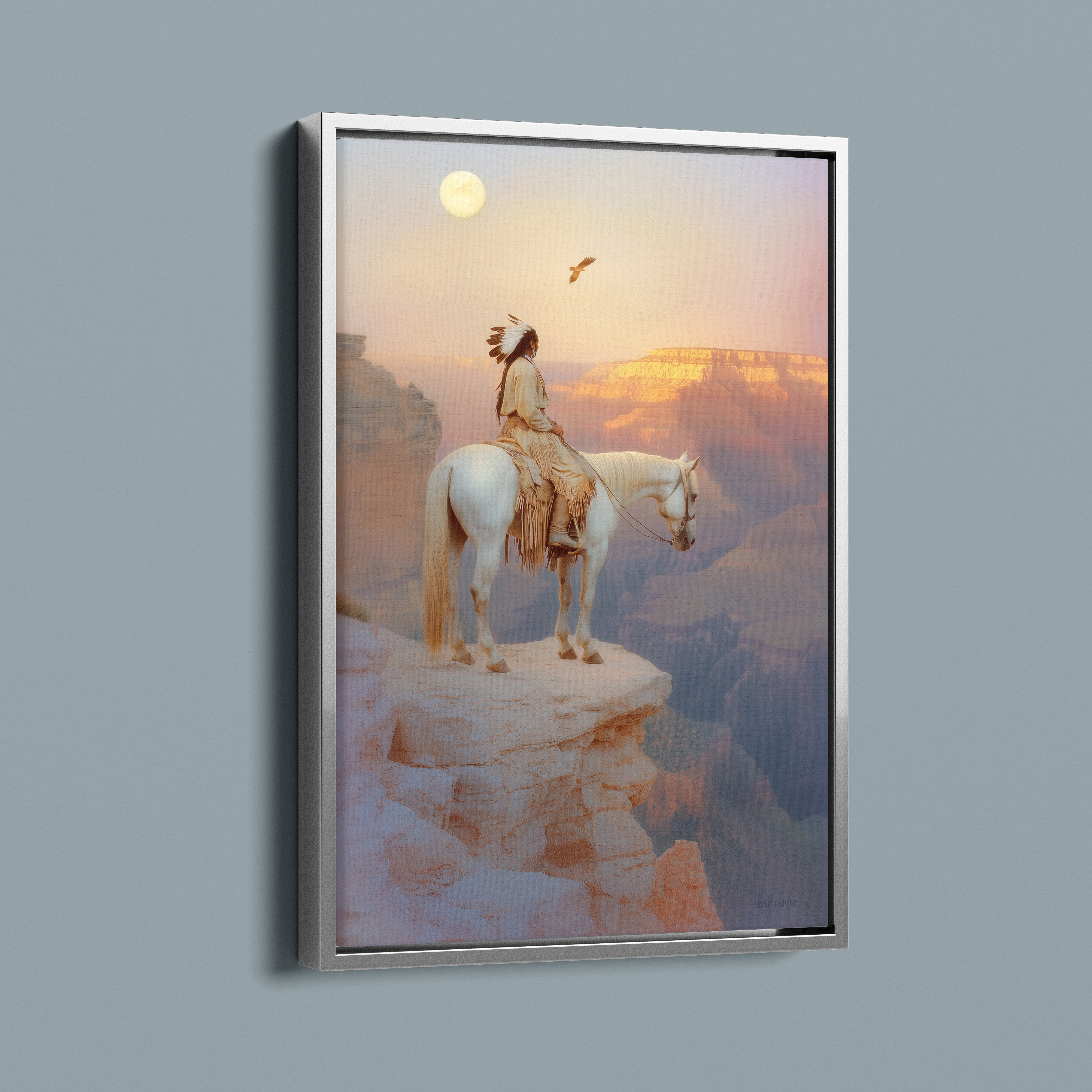 Sunset Over the Sacred Divide