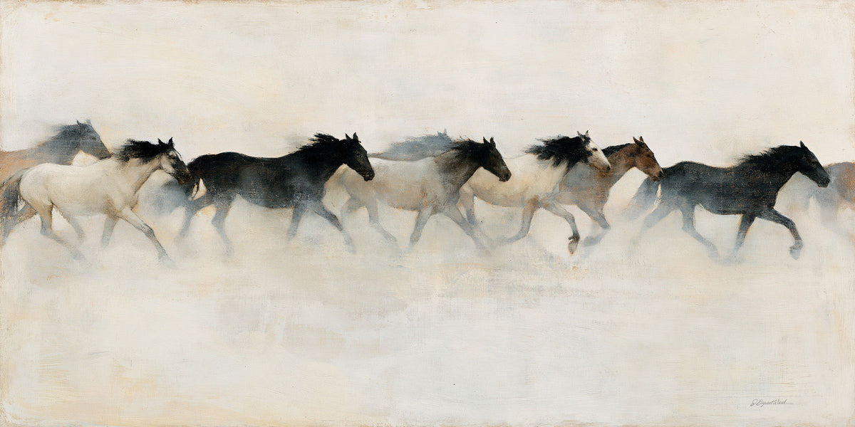 Thunder Run by Jay Bryant Ward, a bold art print