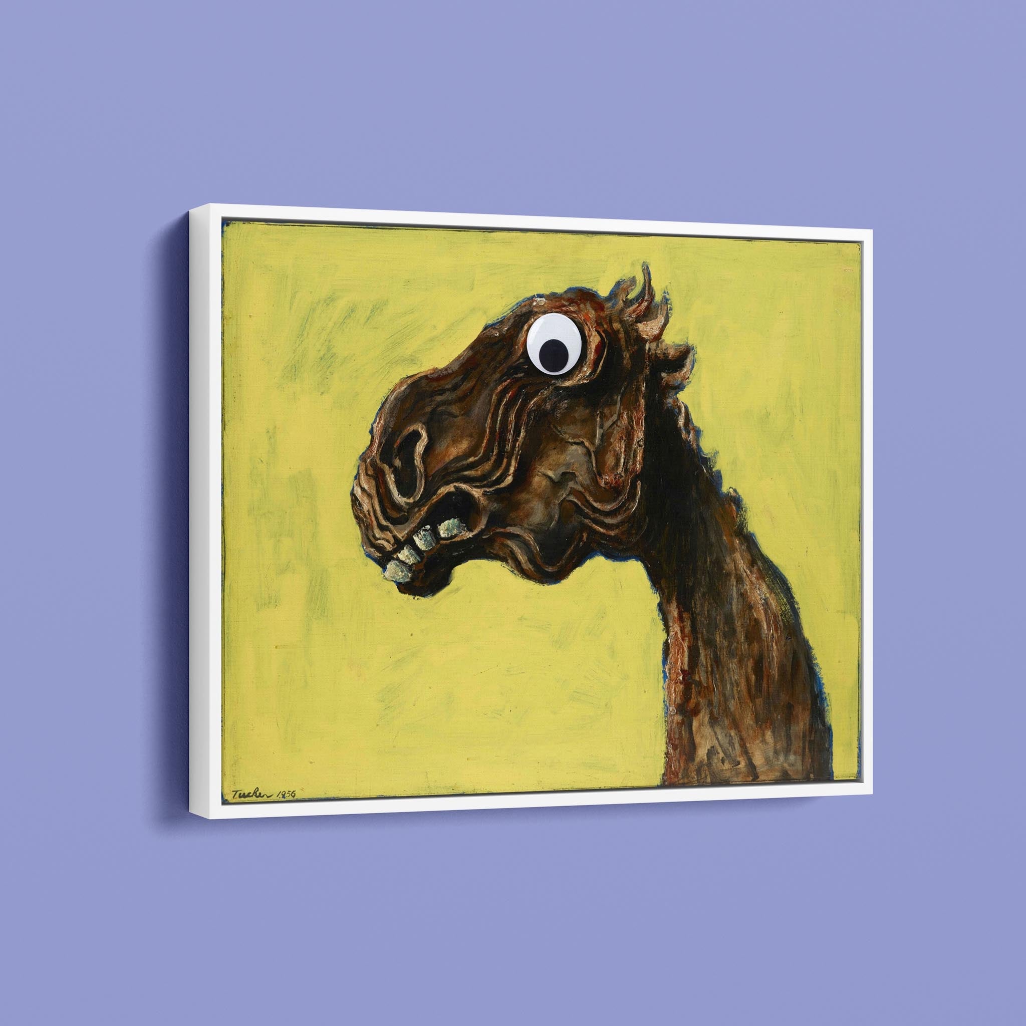 Apocalyptic Horse by Albert Tuckergoogly with a googley eye