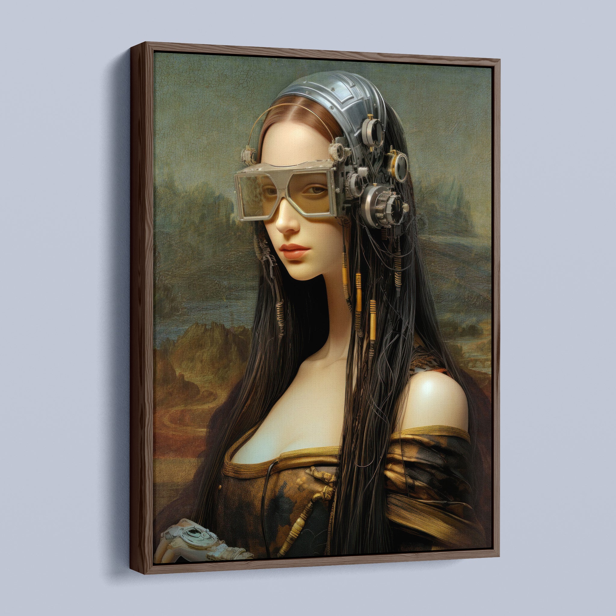 Mona Lisa Cyberpunk