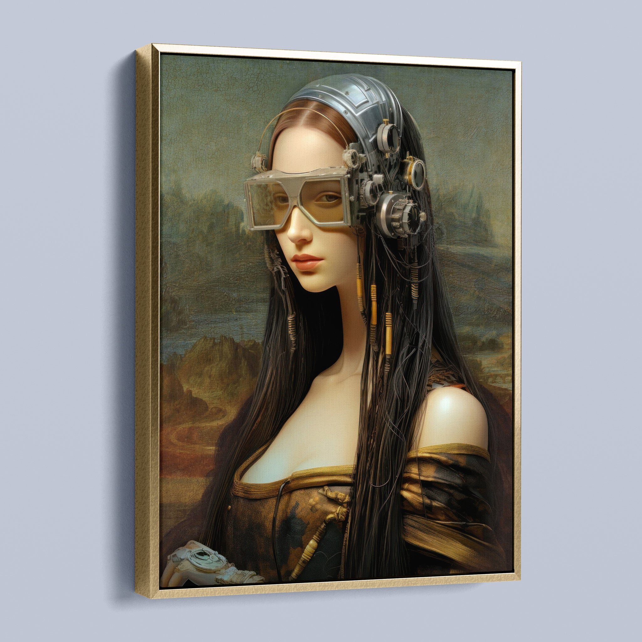 Mona Lisa Cyberpunk