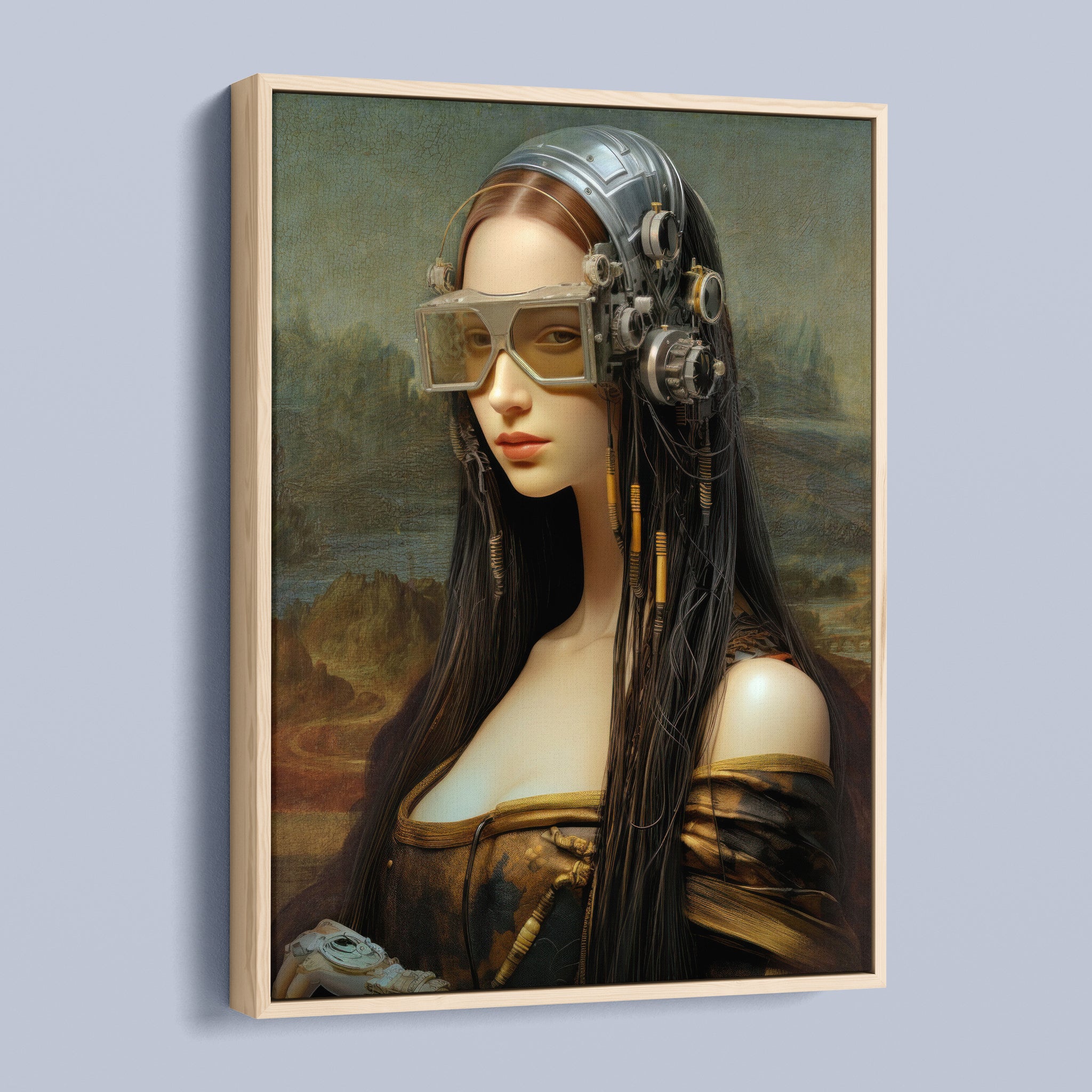 Mona Lisa Cyberpunk