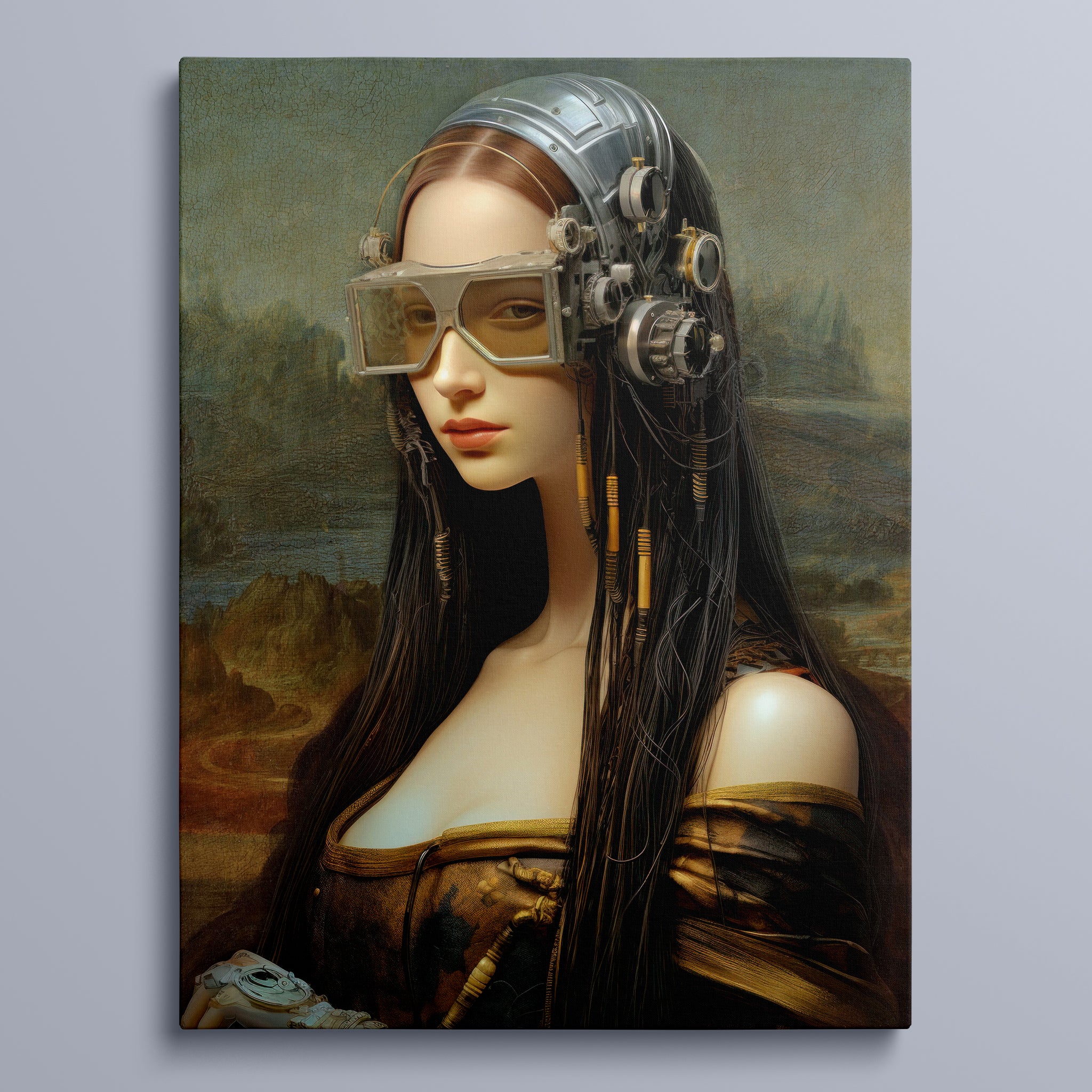 Mona Lisa Cyberpunk