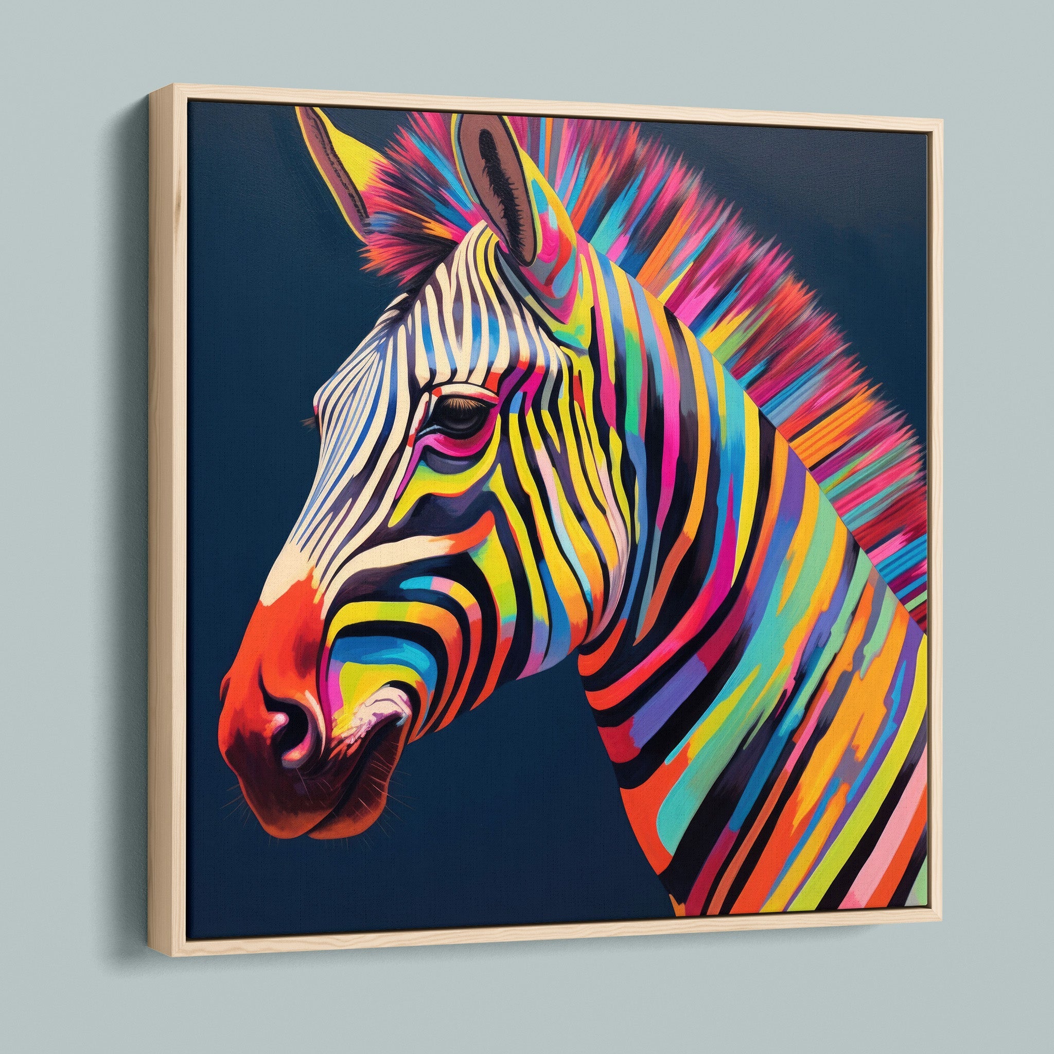 Technicolor Zebra II