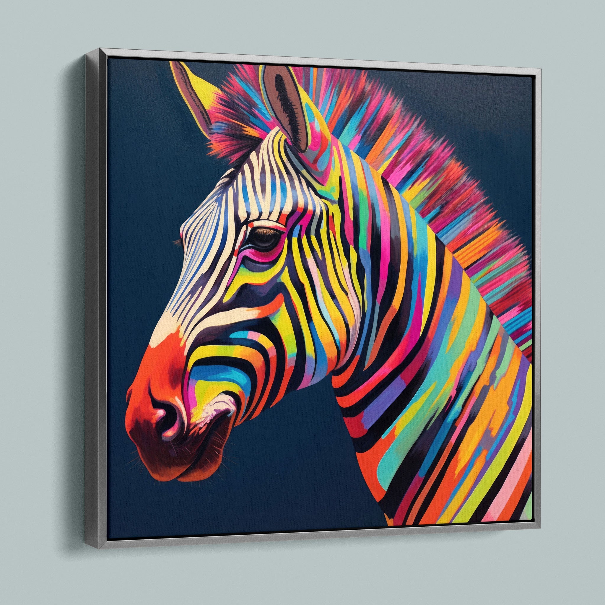 Technicolor Zebra II