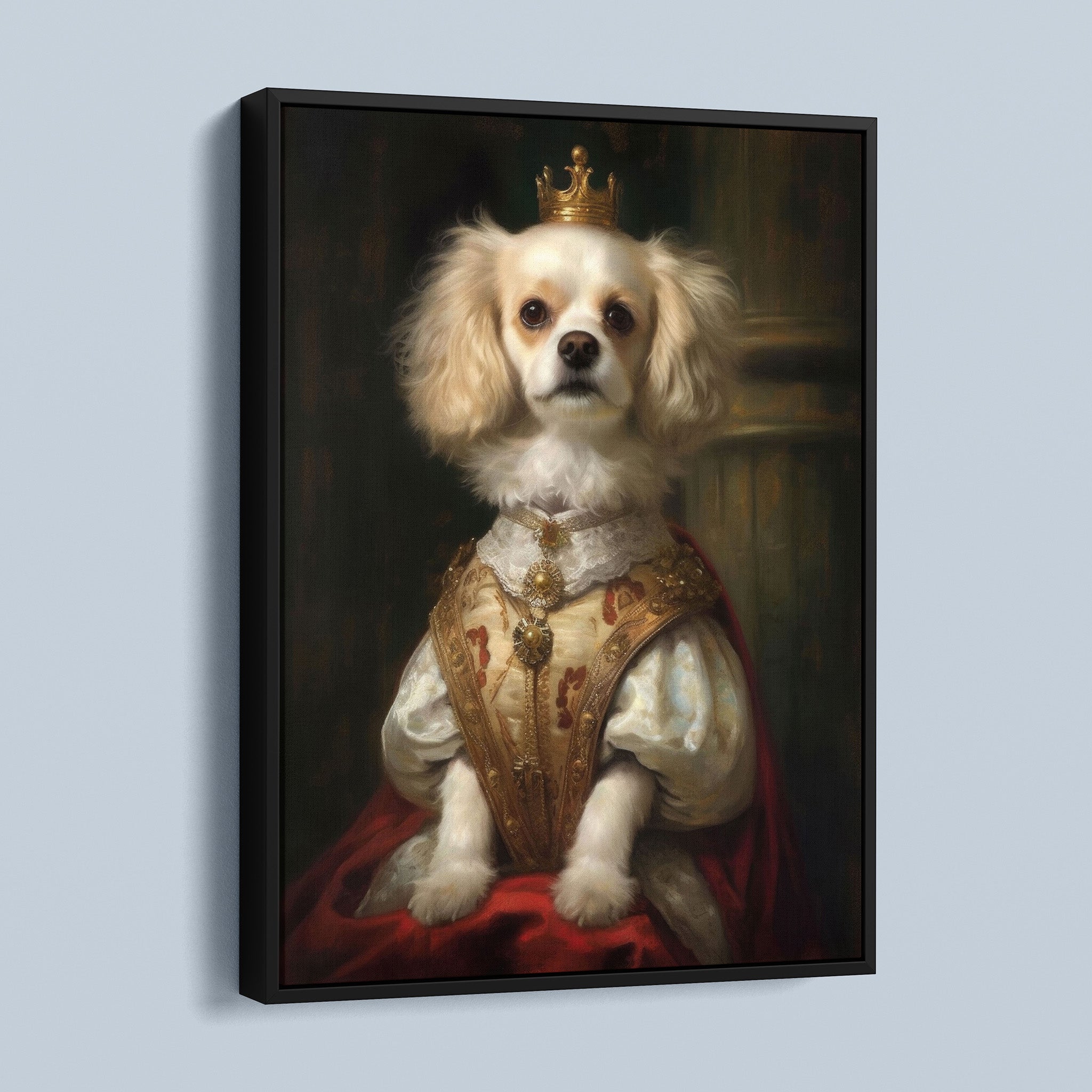 Classic Canine Pawtrait - King Charles