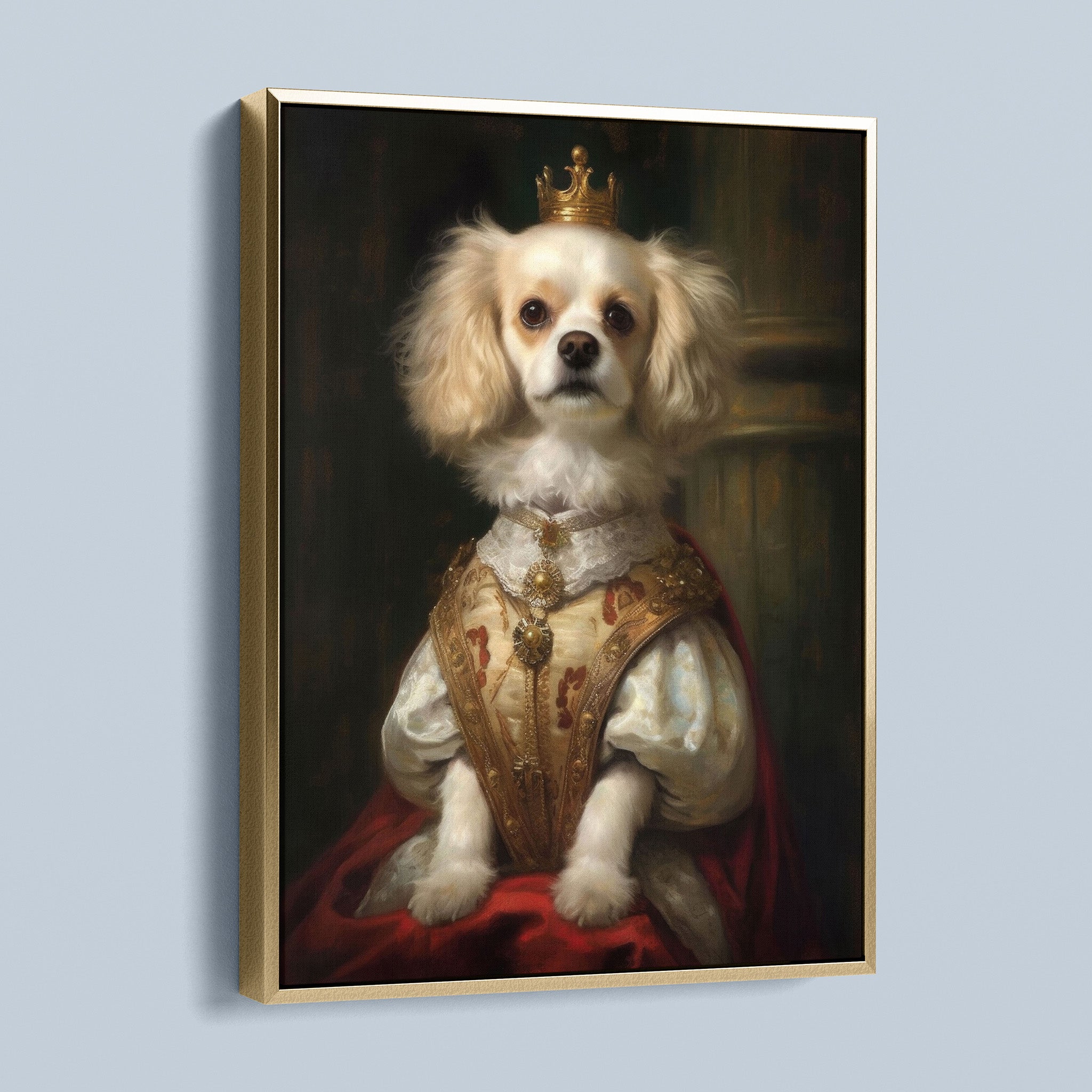 Classic Canine Pawtrait - King Charles