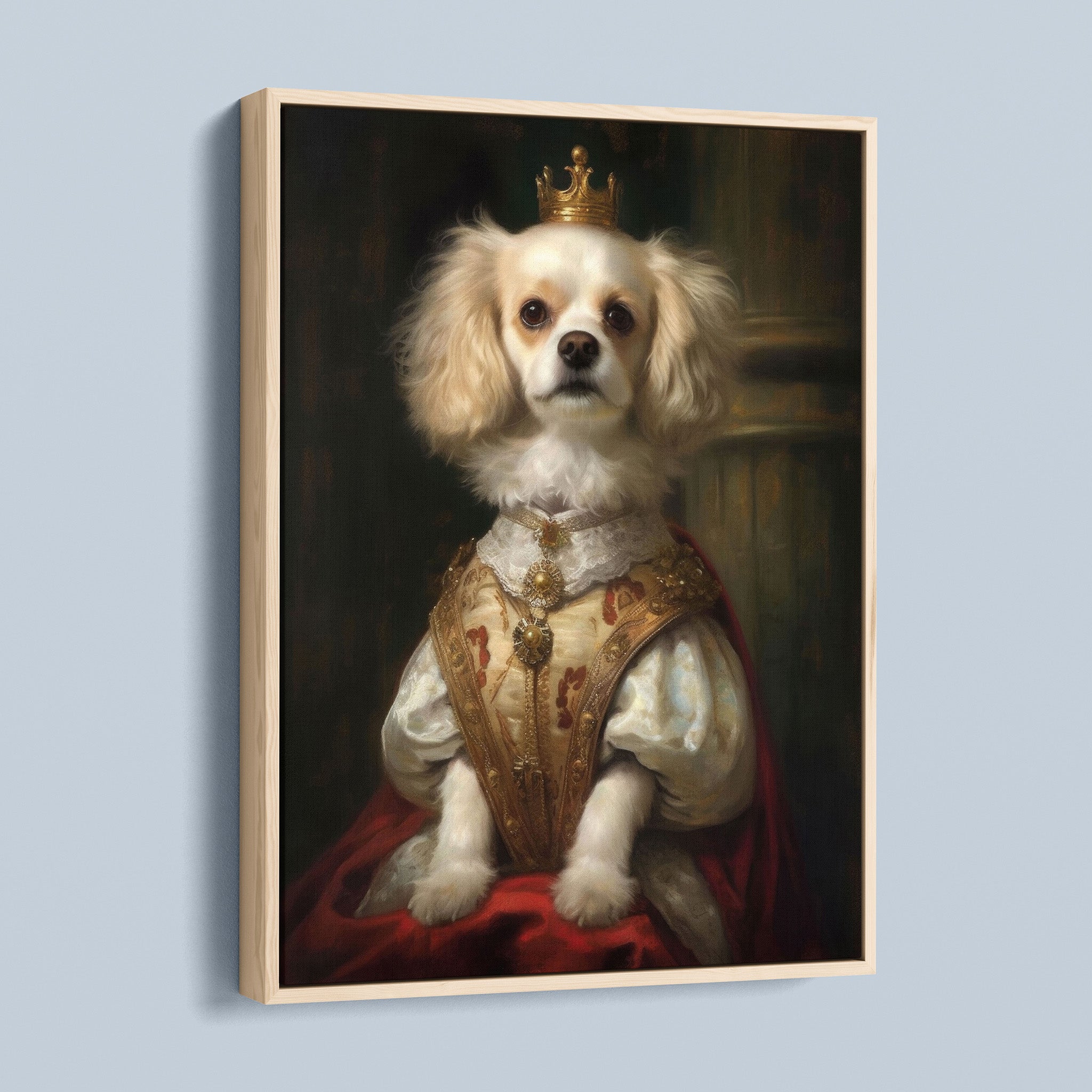 Classic Canine Pawtrait - King Charles