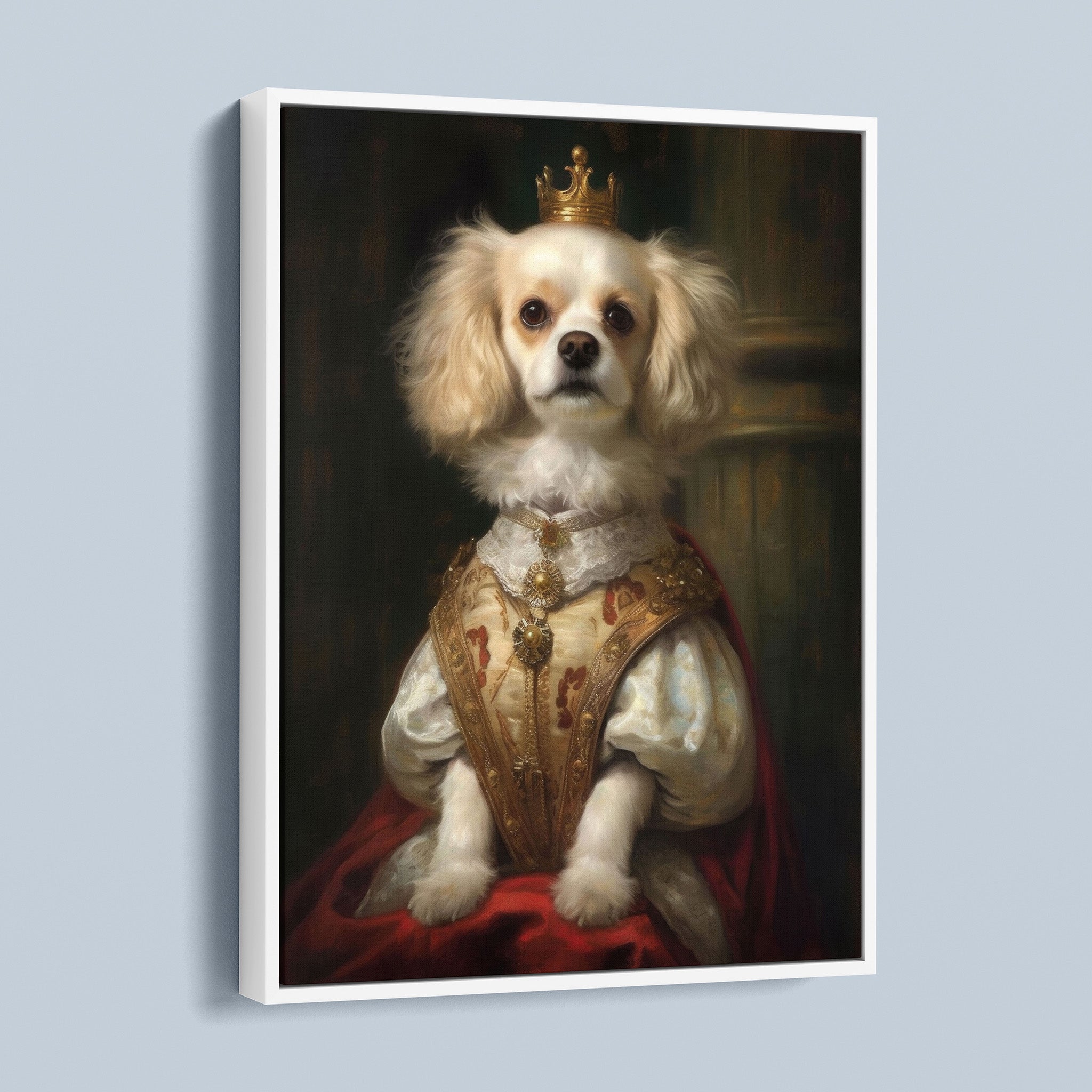 Classic Canine Pawtrait - King Charles