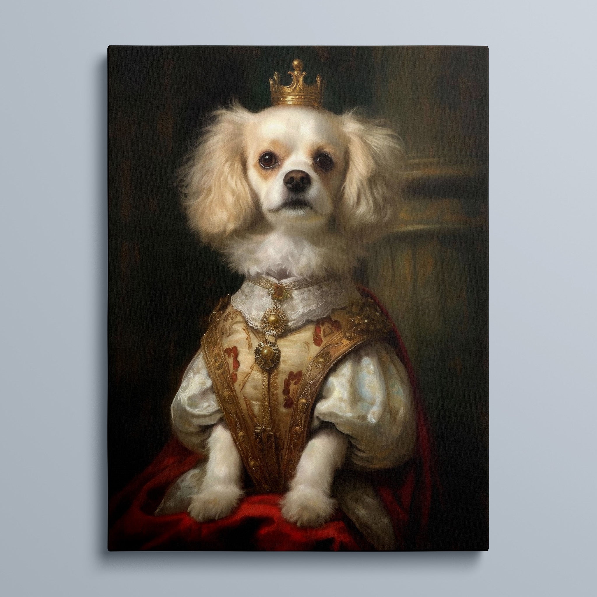 Classic Canine Pawtrait - King Charles