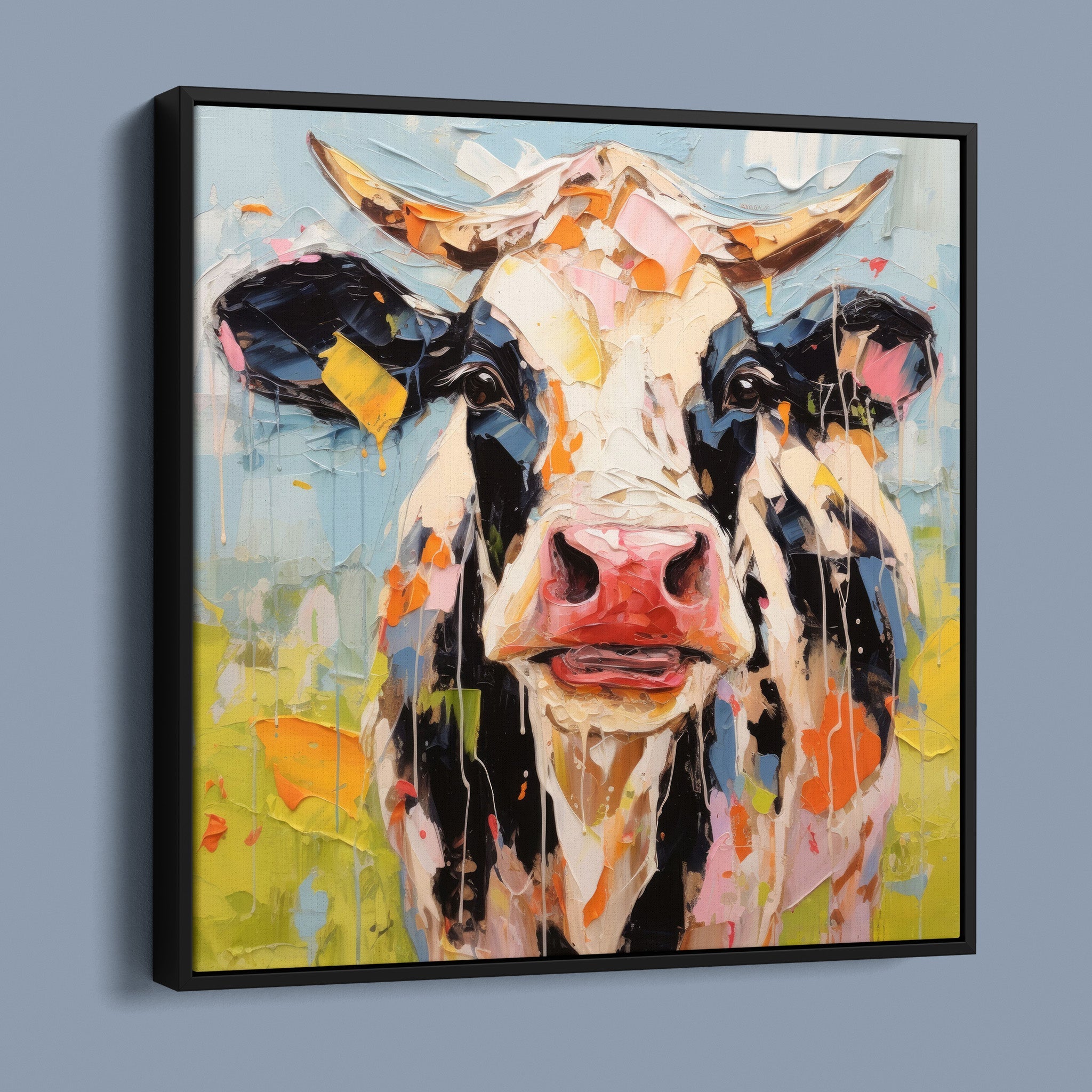 Impasto Farms - Bold Colorful Happy Cow