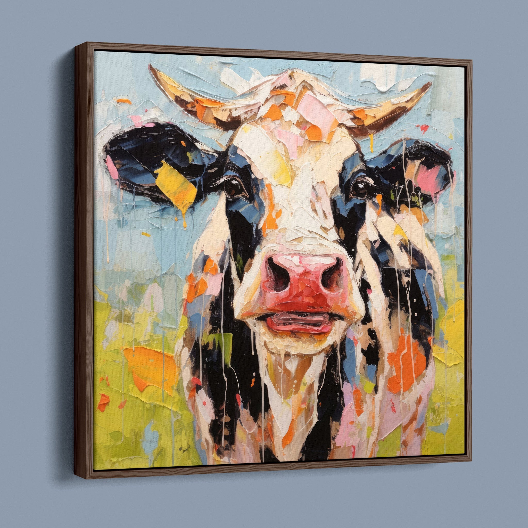 Impasto Farms - Bold Colorful Happy Cow