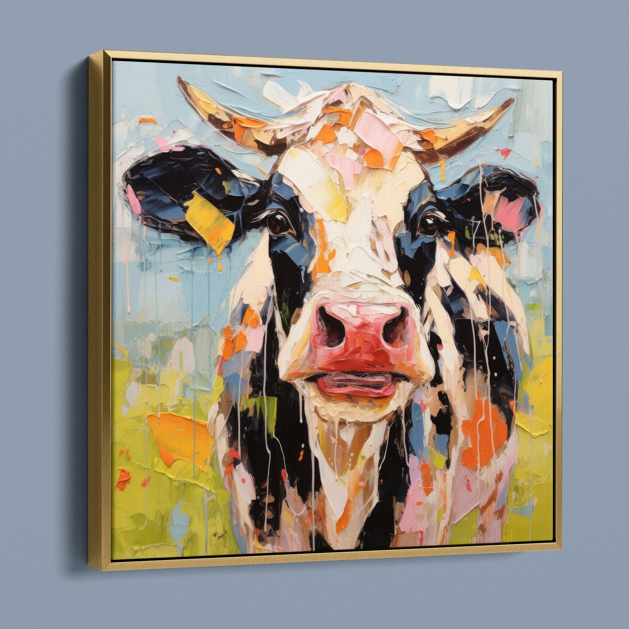 Impasto Farms - Bold Colorful Happy Cow