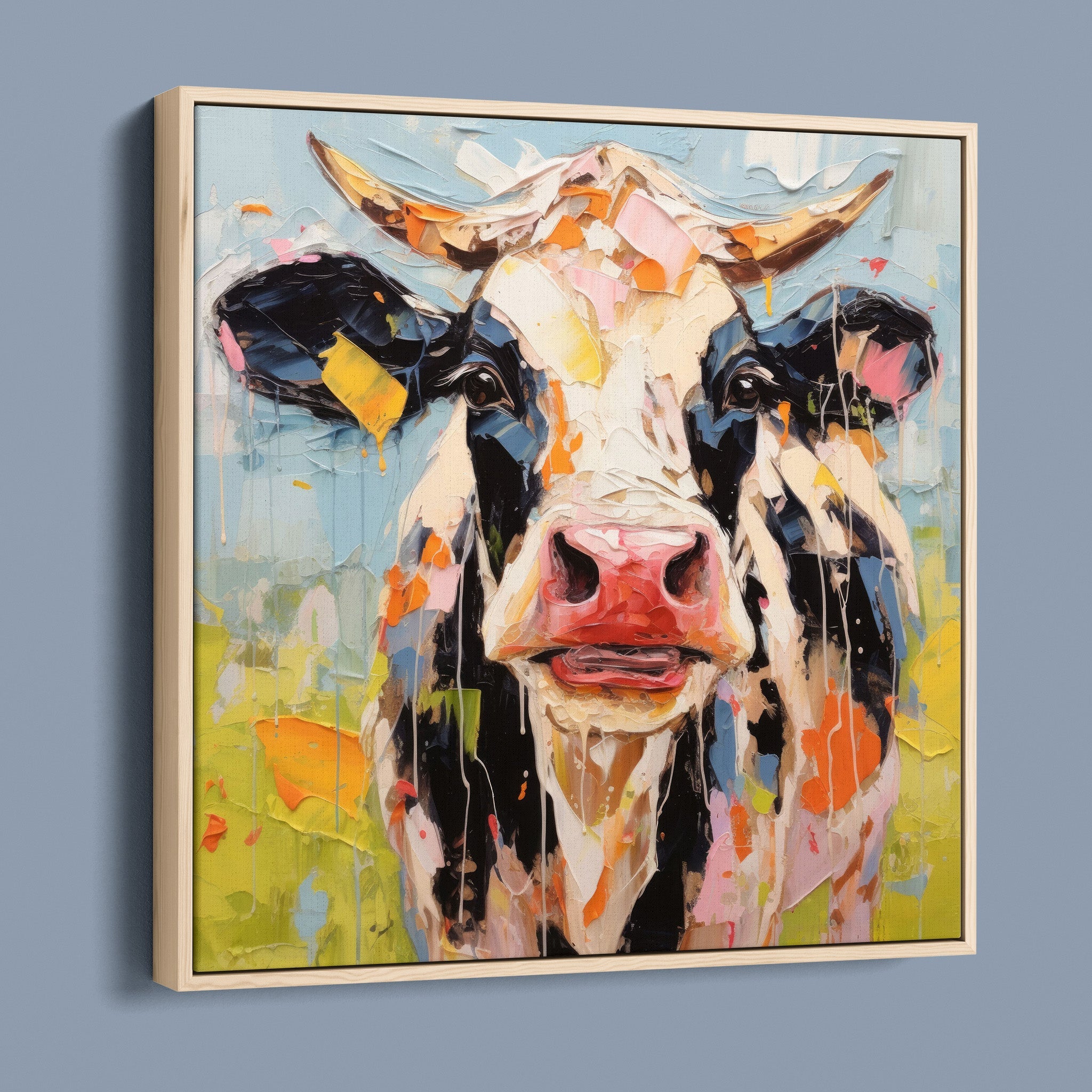 Impasto Farms - Bold Colorful Happy Cow