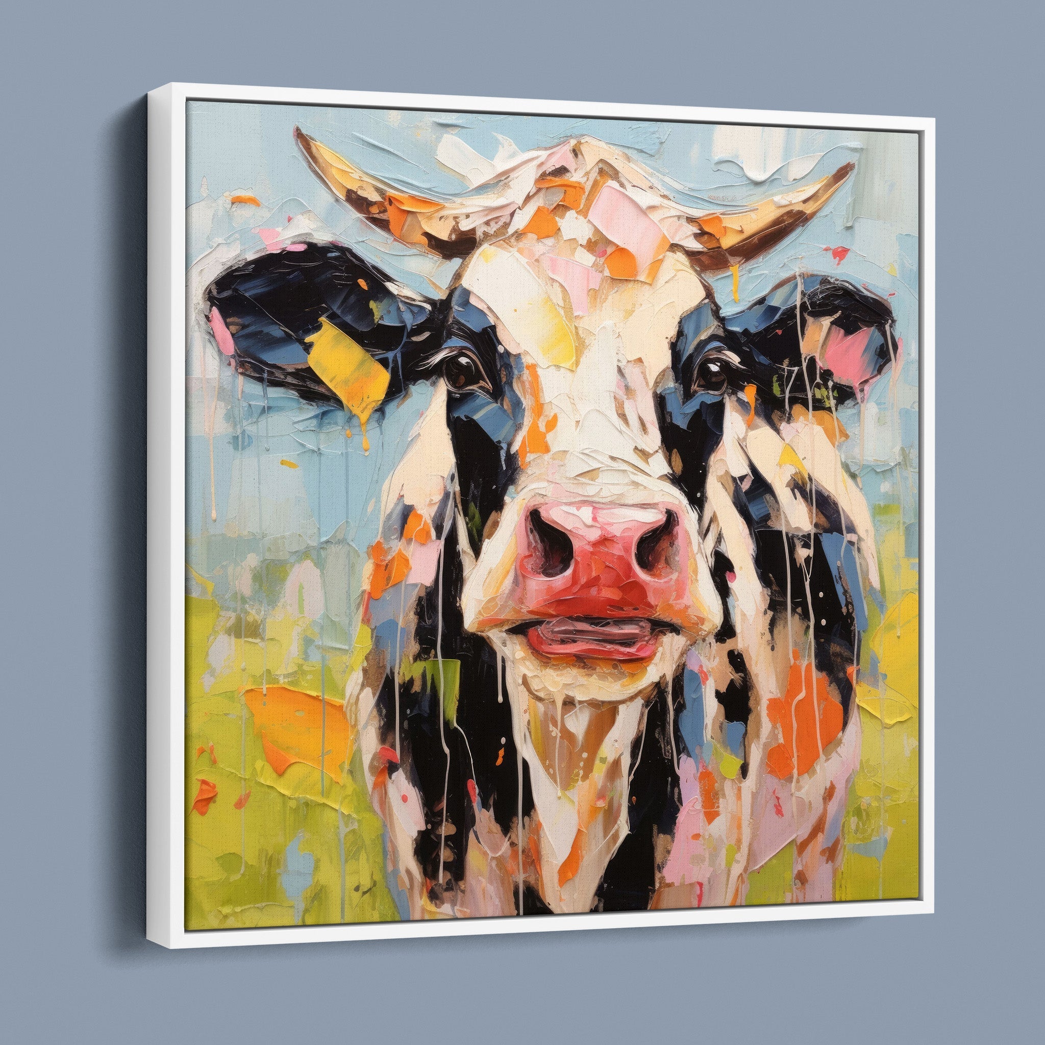 Impasto Farms - Bold Colorful Happy Cow