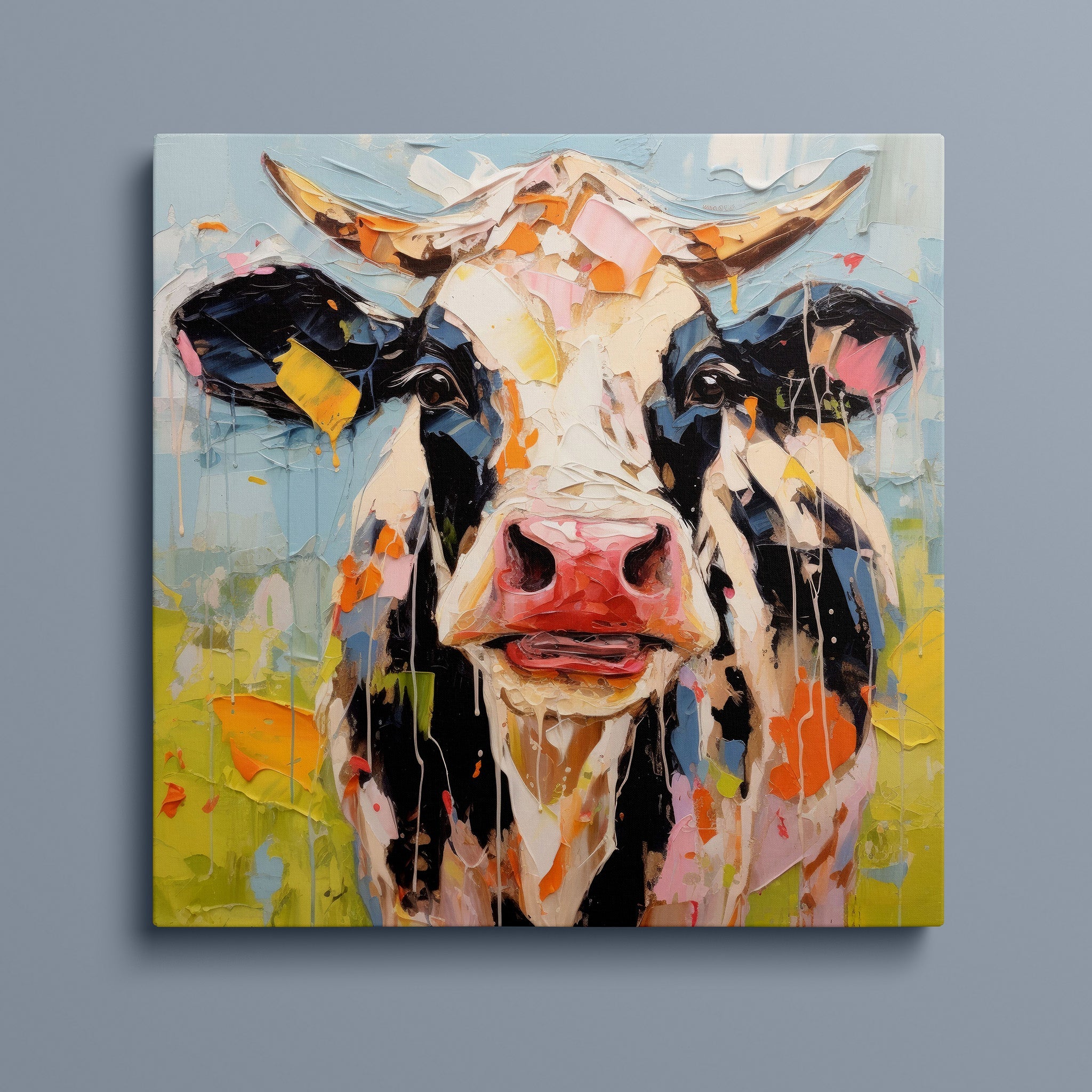 Impasto Farms - Bold Colorful Happy Cow