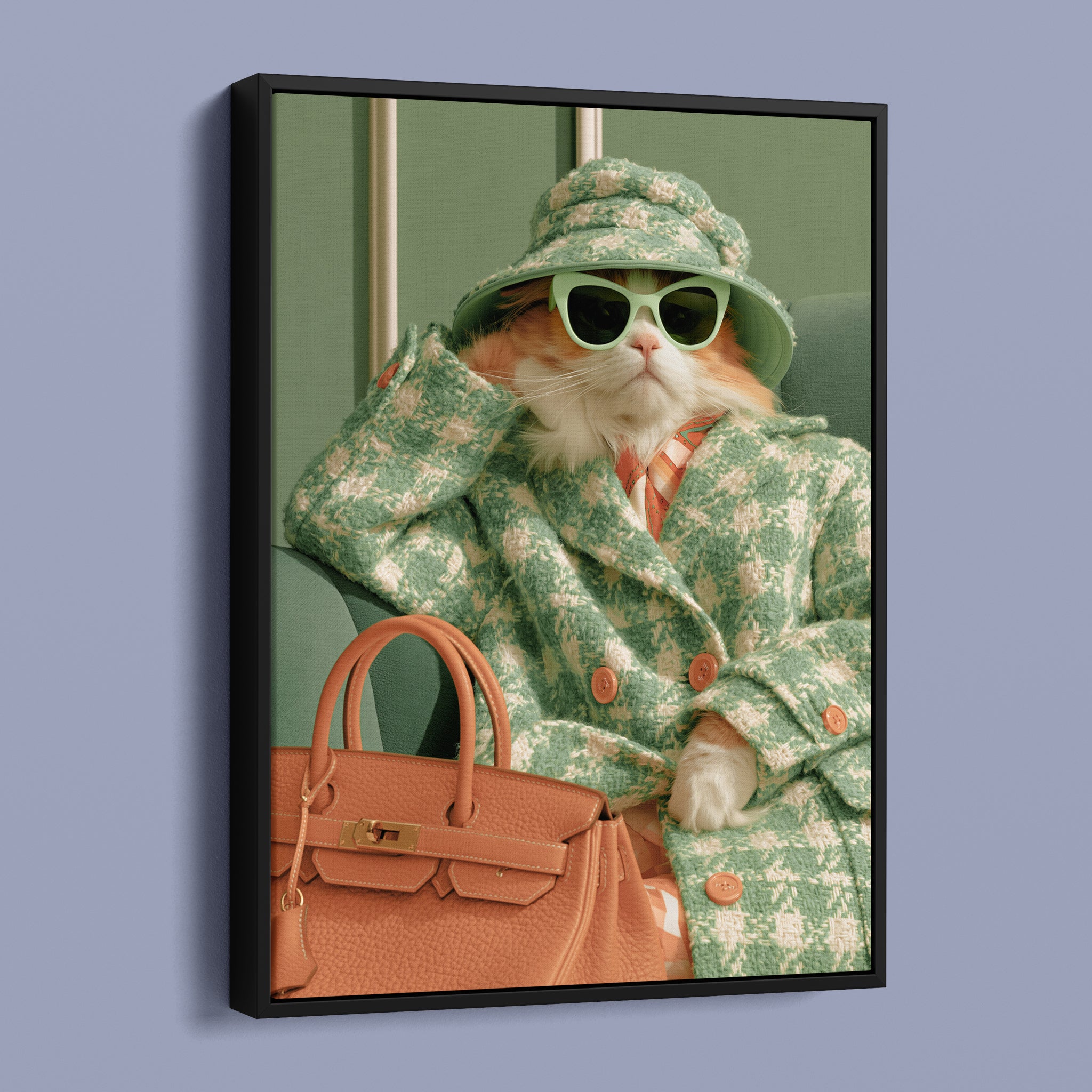 A Cat in Houndstooth, How Posh