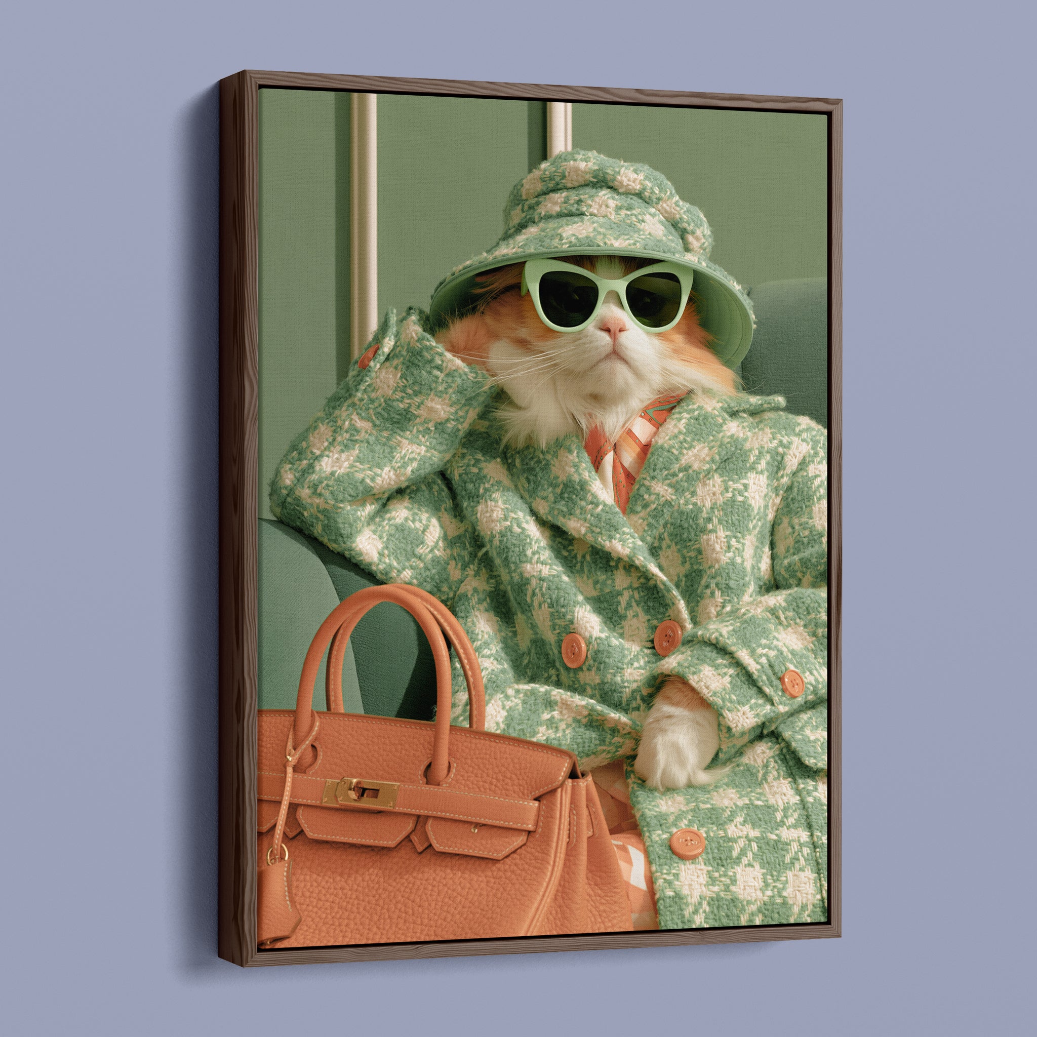 A Cat in Houndstooth, How Posh