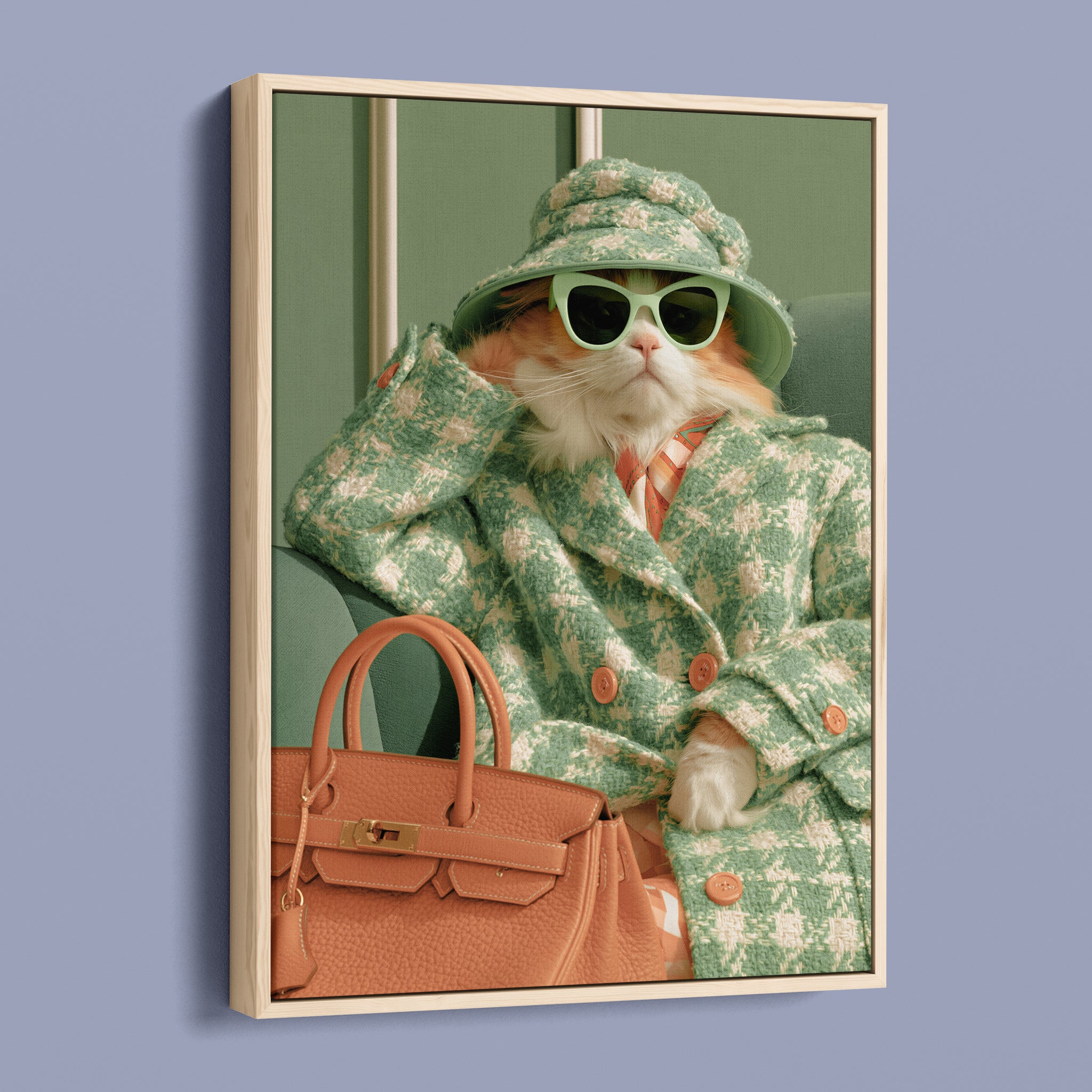 A Cat in Houndstooth, How Posh