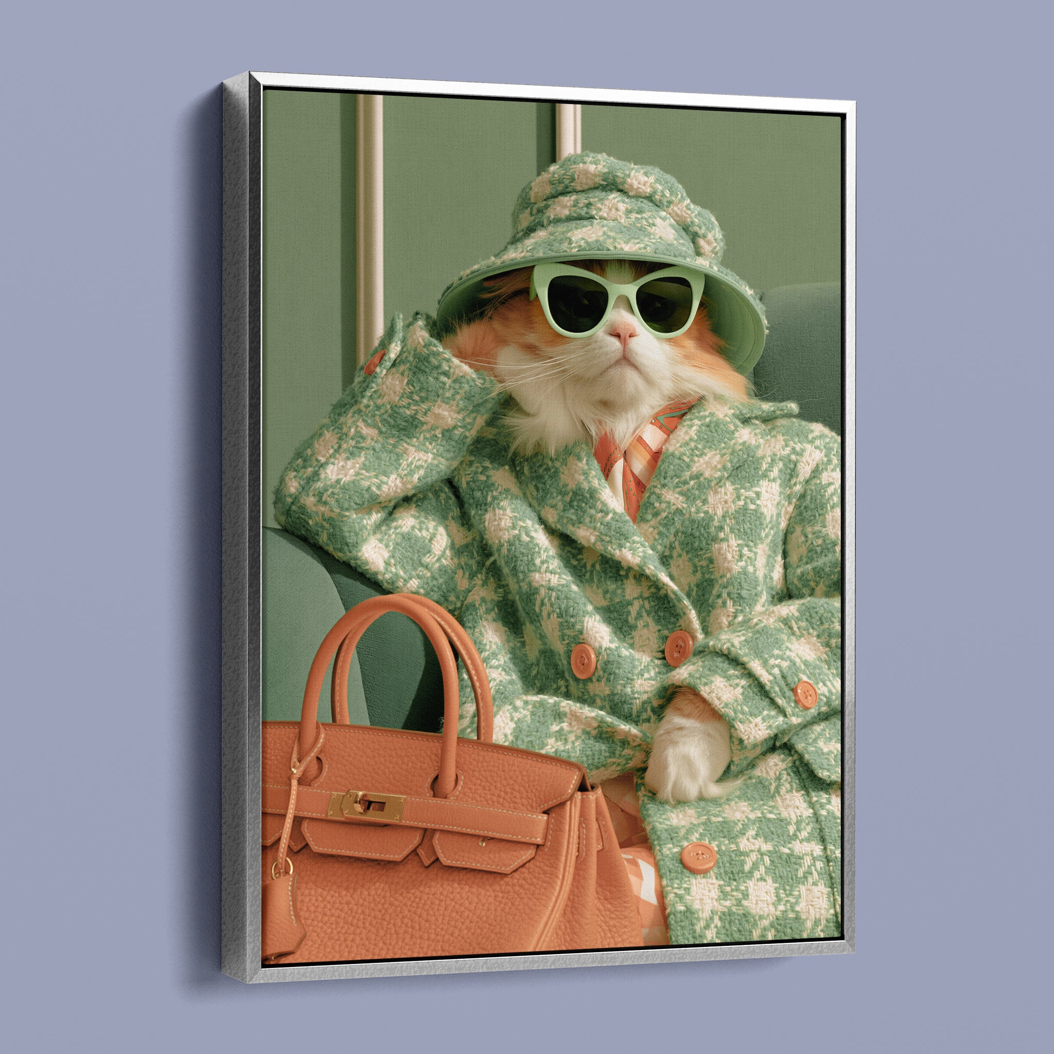 A Cat in Houndstooth, How Posh
