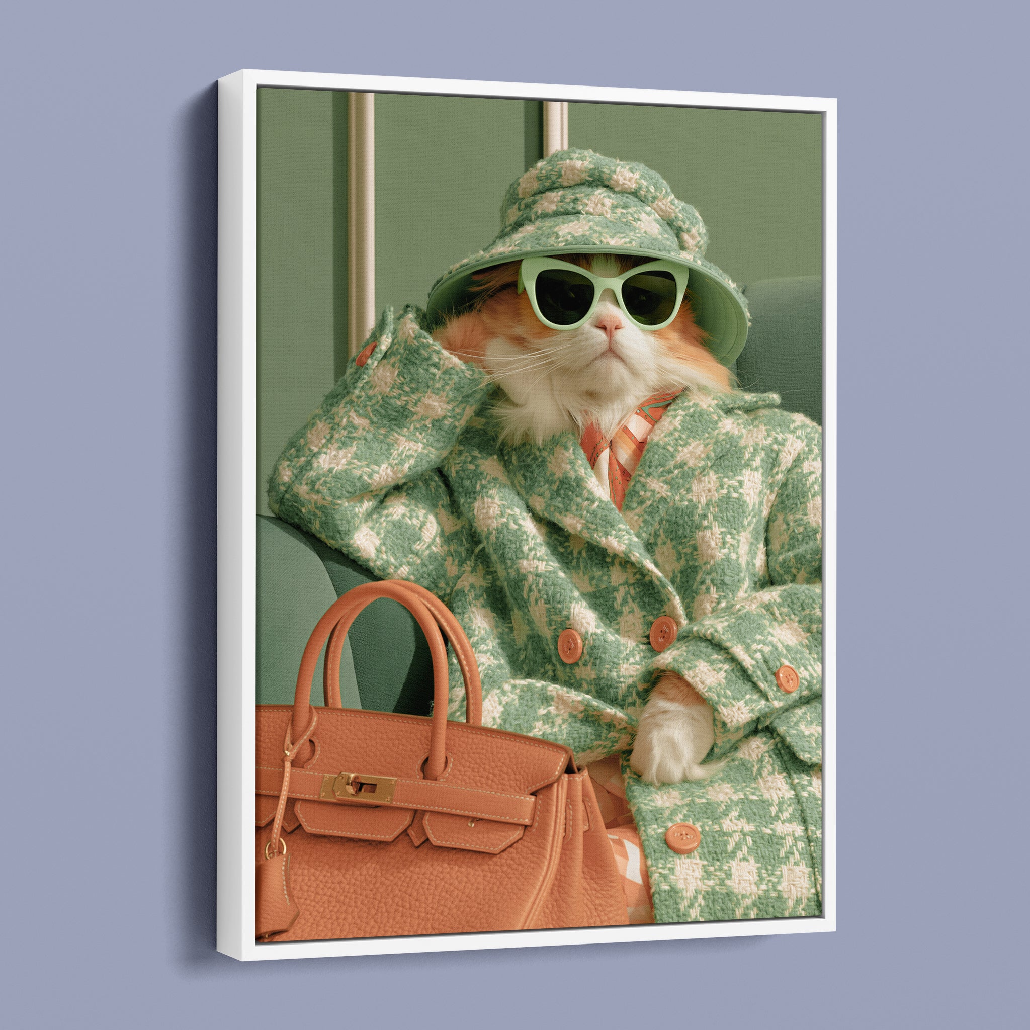 A Cat in Houndstooth, How Posh