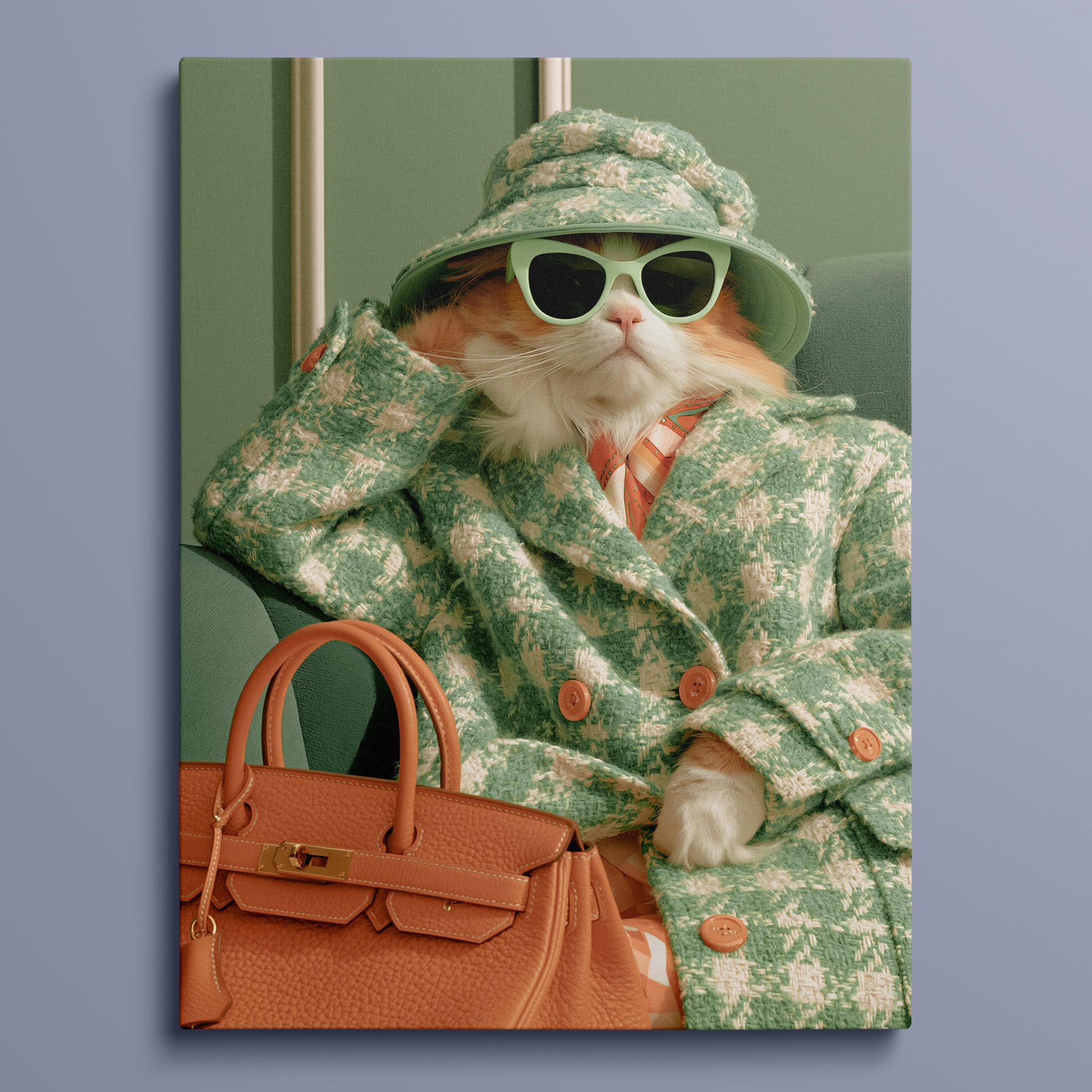 A Cat in Houndstooth, How Posh