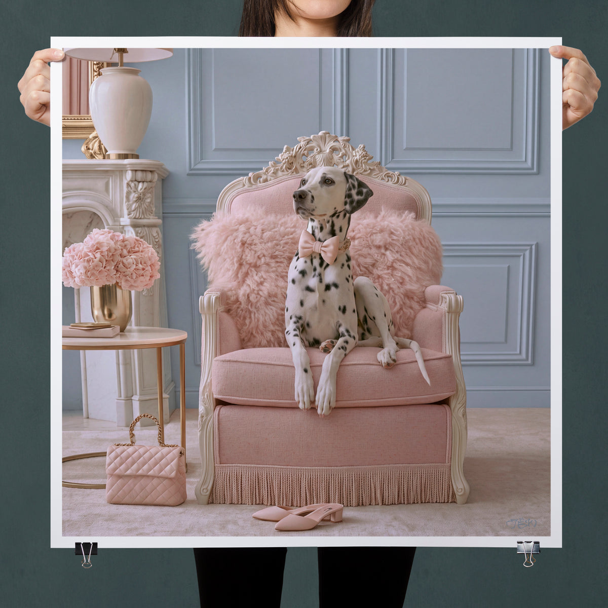 Dutchess fine art paper print, large size