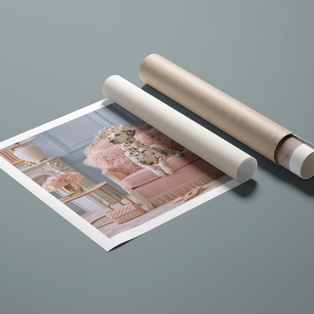 Dutchess rolled canvas print