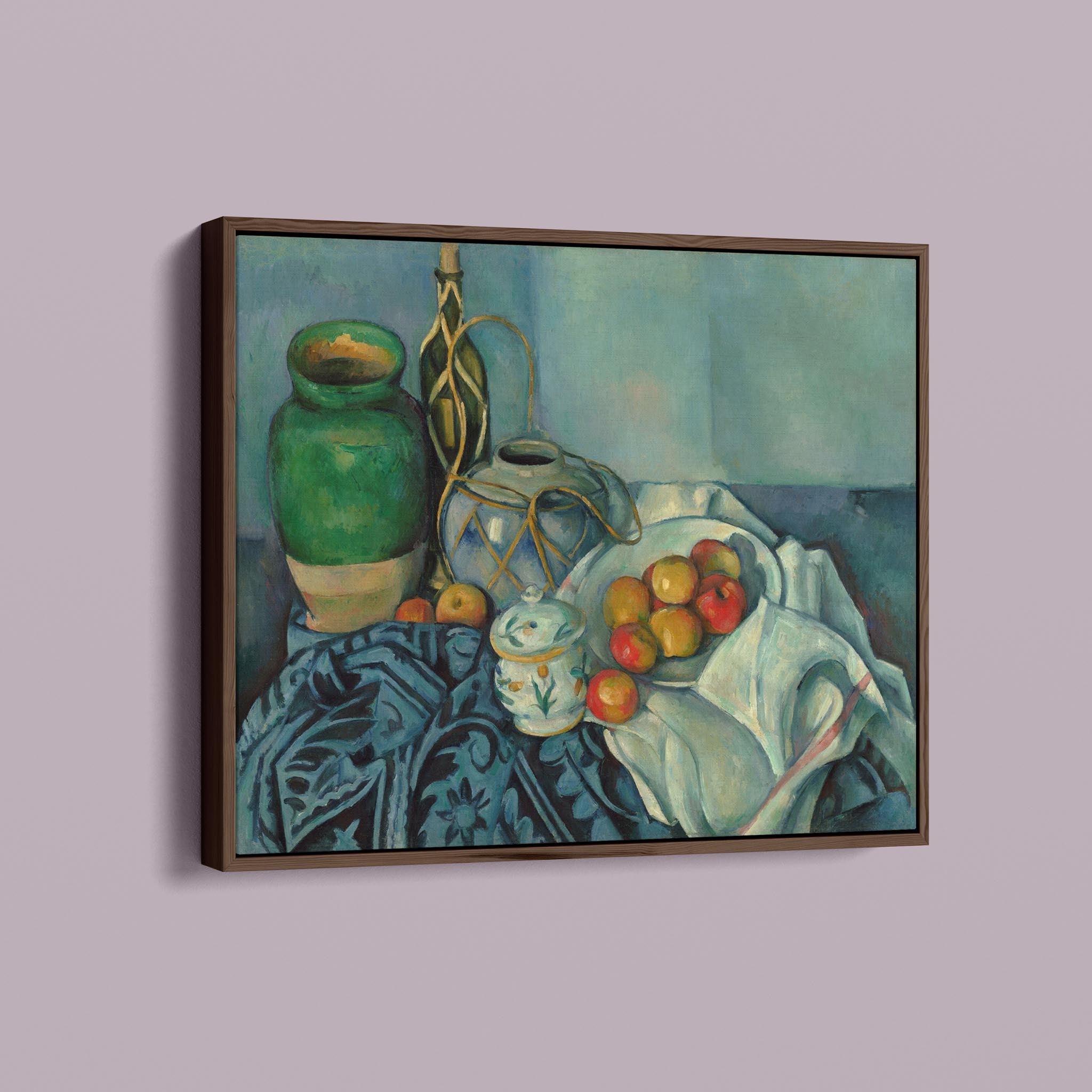Still Life with Apples by Paul Cézanne