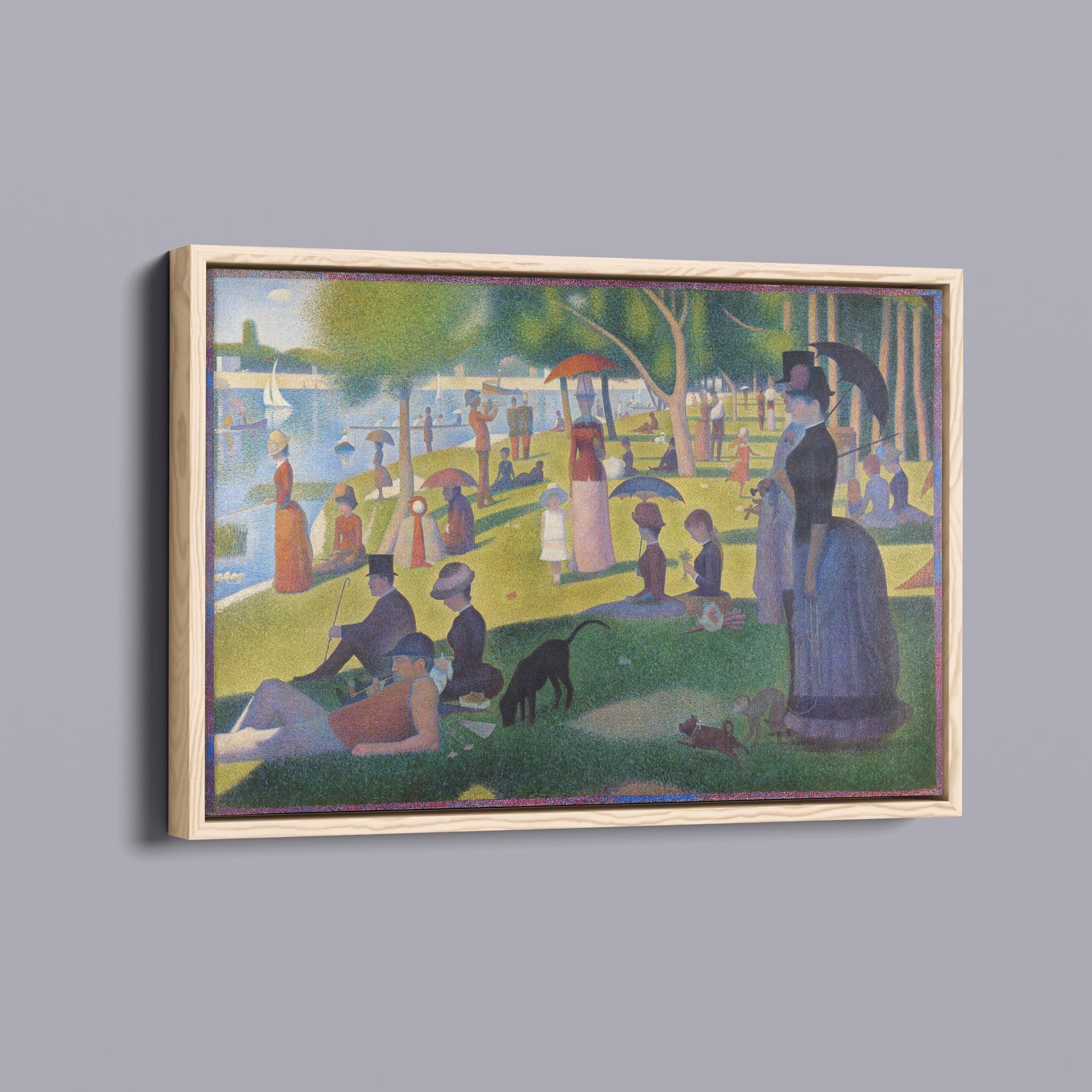 A Sunday on La Grande Jatte by Georges Seurat