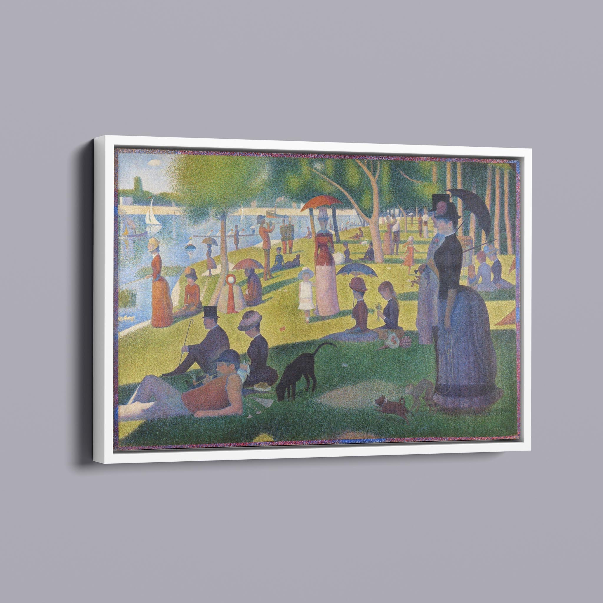 A Sunday on La Grande Jatte by Georges Seurat