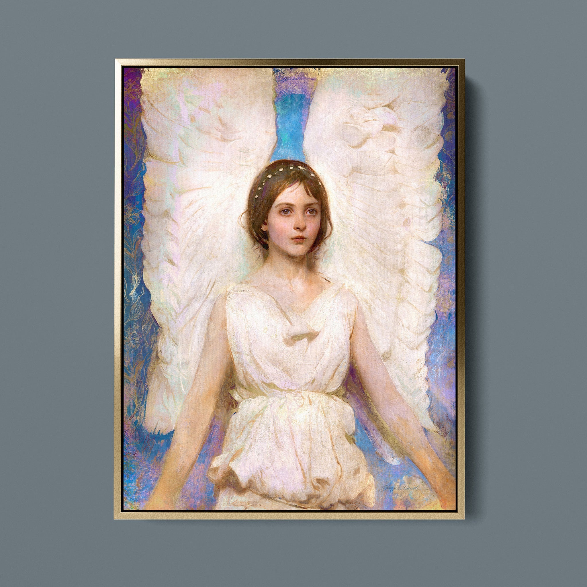 Angel by Jay Bryant Ward | Classic Celestial Portrait Inspired by
