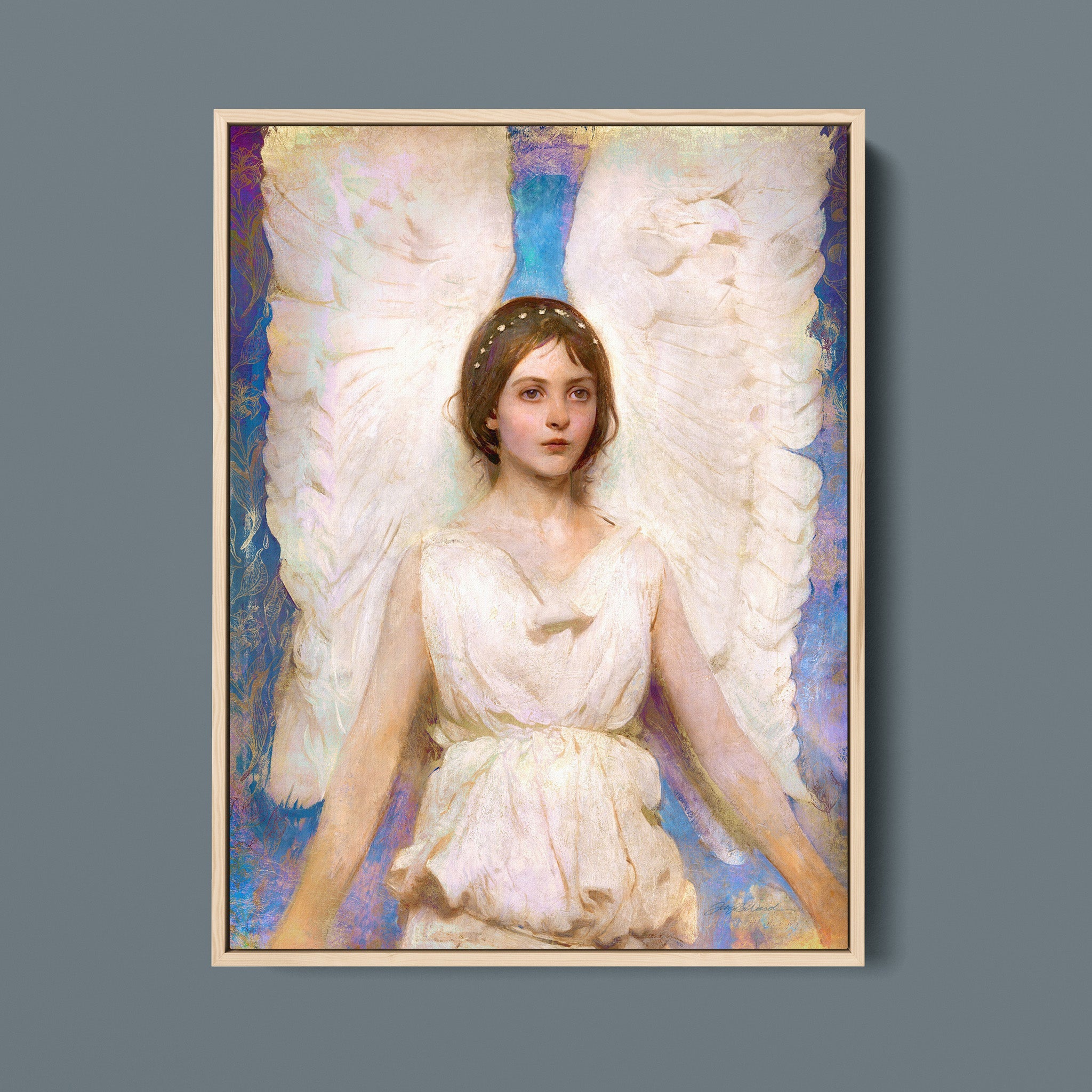 Angel by Jay Bryant Ward | Classic Celestial Portrait Inspired by