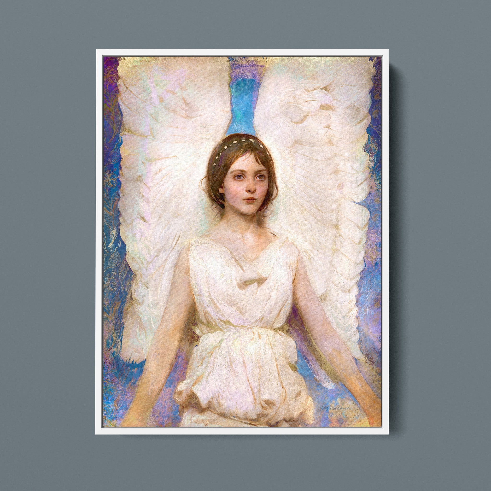 Angel by Jay Bryant Ward | Classic Celestial Portrait Inspired by