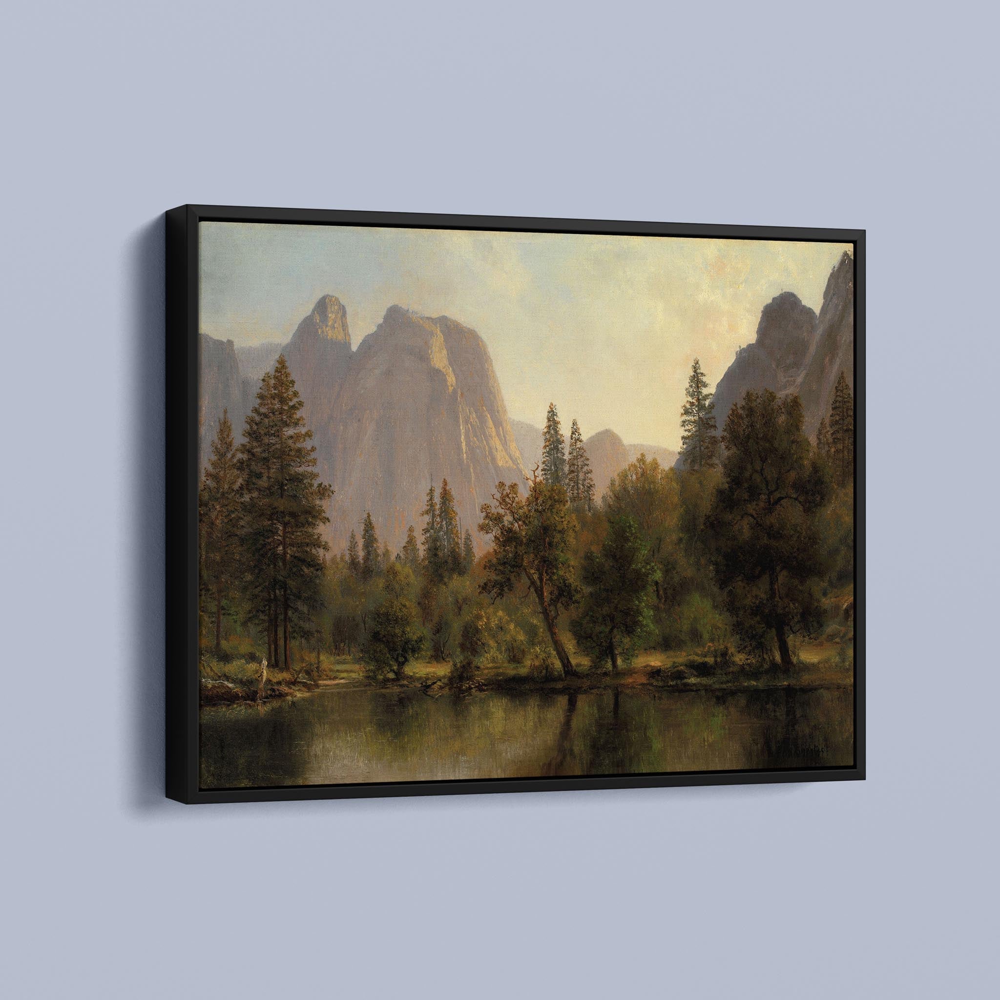 Cathedral Rocks Yosemite Valley1872 by Albert Bierstadt