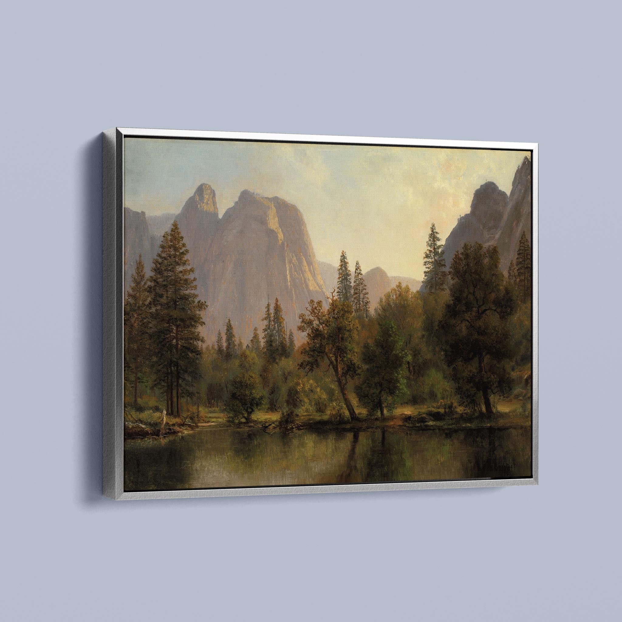 Cathedral Rocks Yosemite Valley1872 by Albert Bierstadt